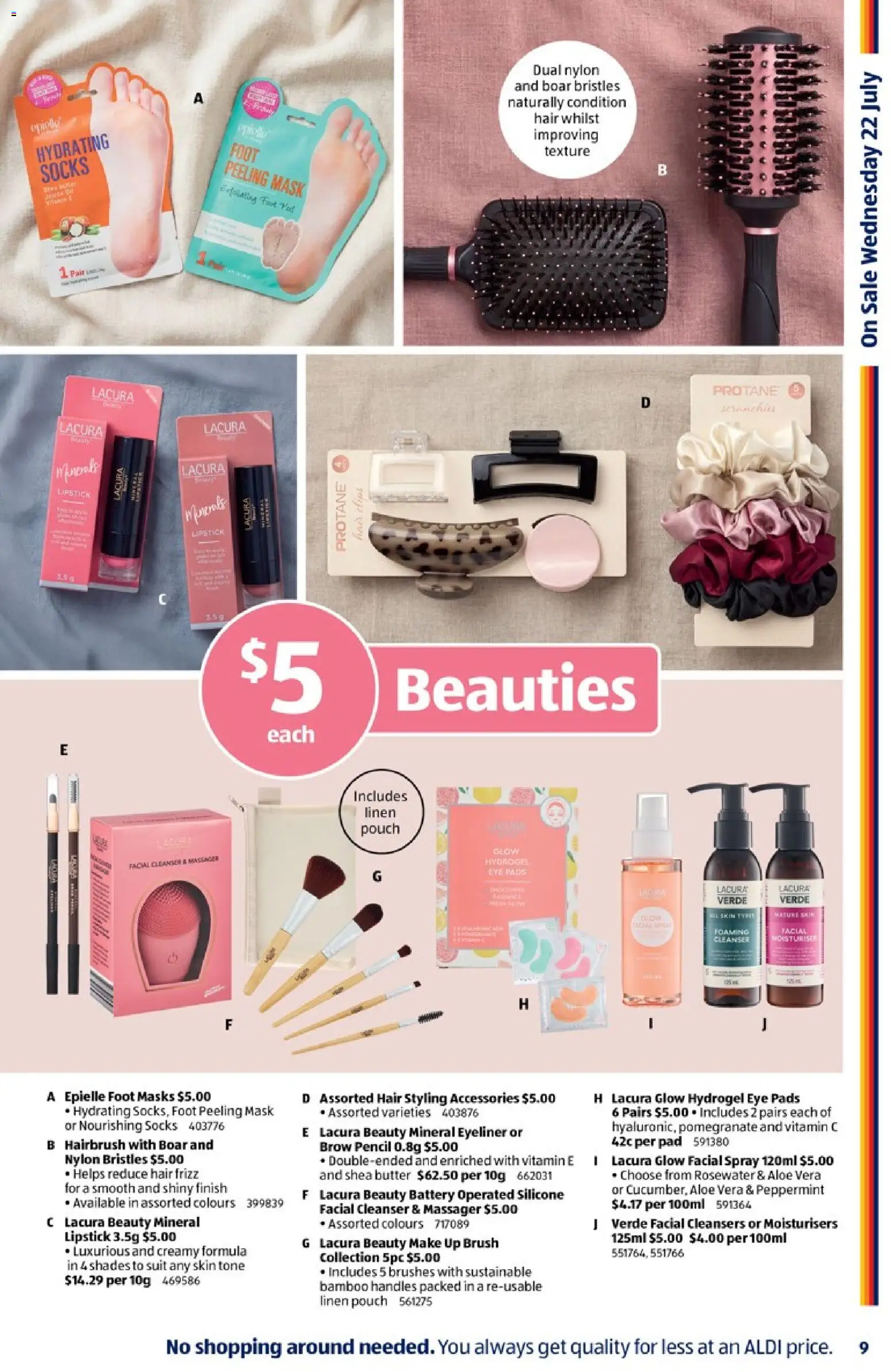 Aldi catalogue - valid from 22/07/2026 | Page: 9