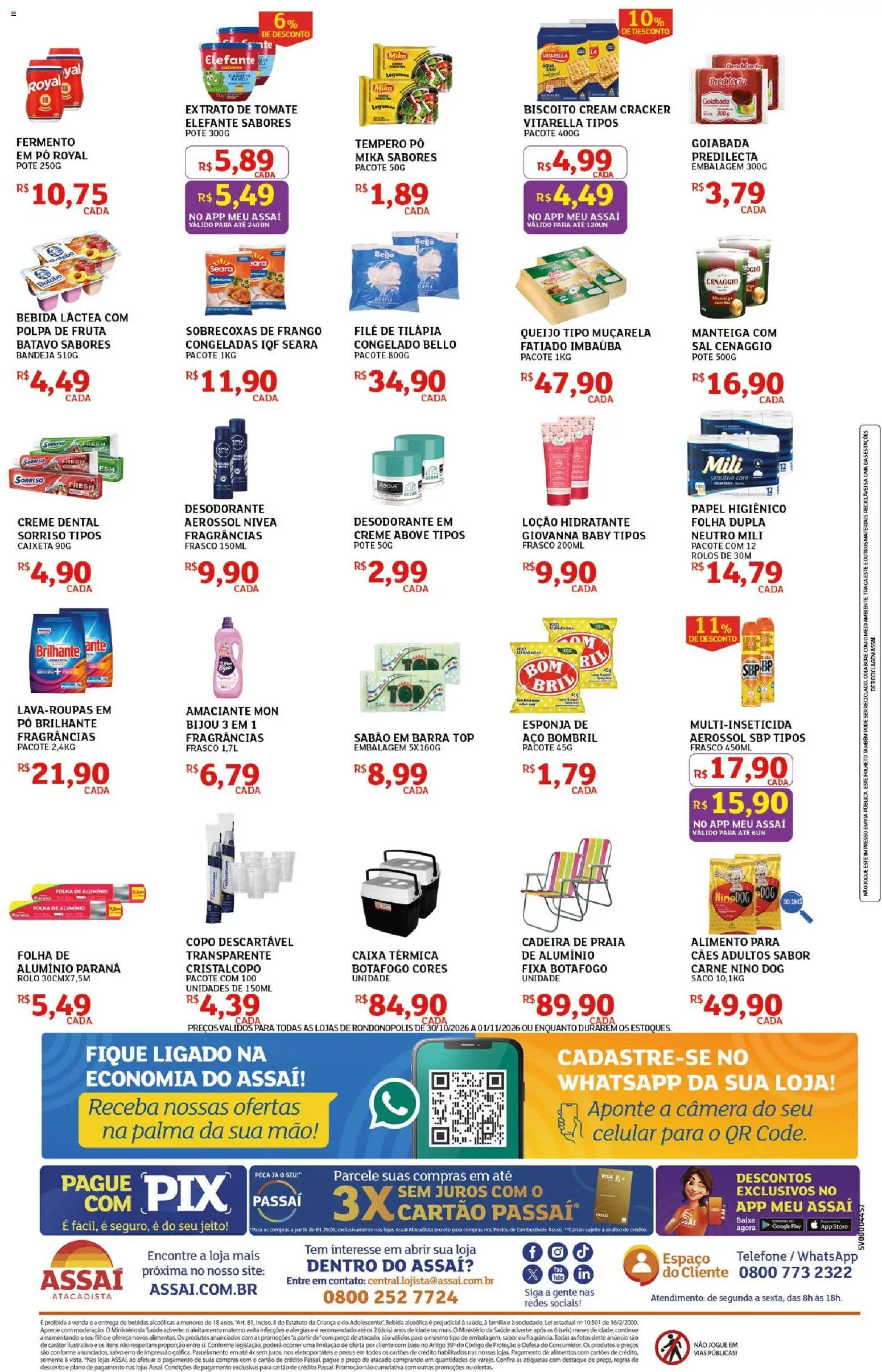 Assaí Atacadista Folheto - válido de 30/10/2026 | Página: 2
