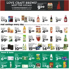 Preview of Hannaford weekly ads valid from 07/26/2026 | Page: 8 | Products: Cat Food, Coffee, Tea, Ketchup