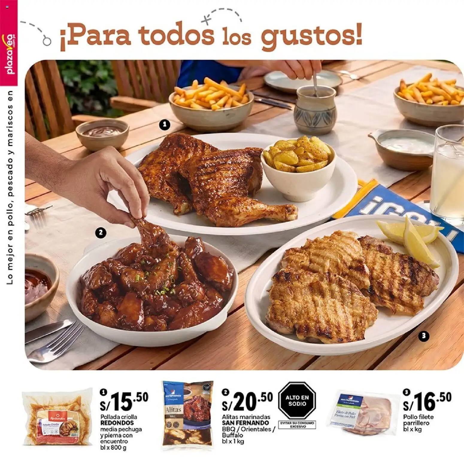 Catálogo Plaza Vea válido desde 12.06.2026 | Página: 10 | Productos: Pescado