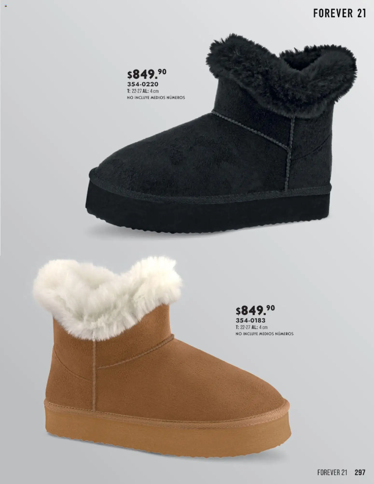 Nuevas ofertas de Andrea válidas en toda la República Mexicana desde el 23/08/2026. ¡Encuentra las mejores ofertas en Andrea catálogo Otoño Invierno! | Página: 297