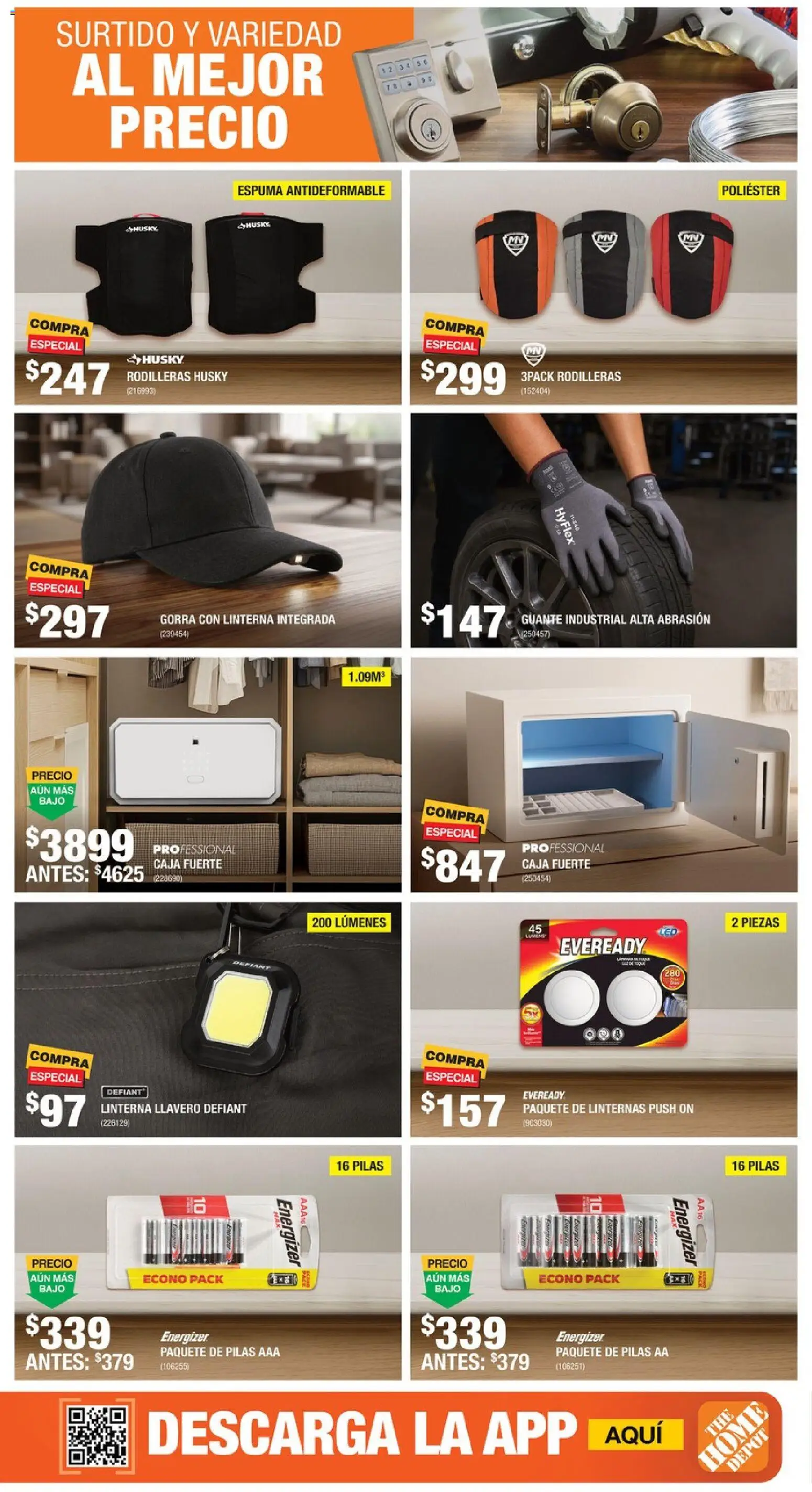 Nuevas ofertas de Home Depot válidas en toda la República Mexicana desde el 01/10/2026. ¡Encuentra las mejores ofertas en Home Depot catálogo! | Página: 16