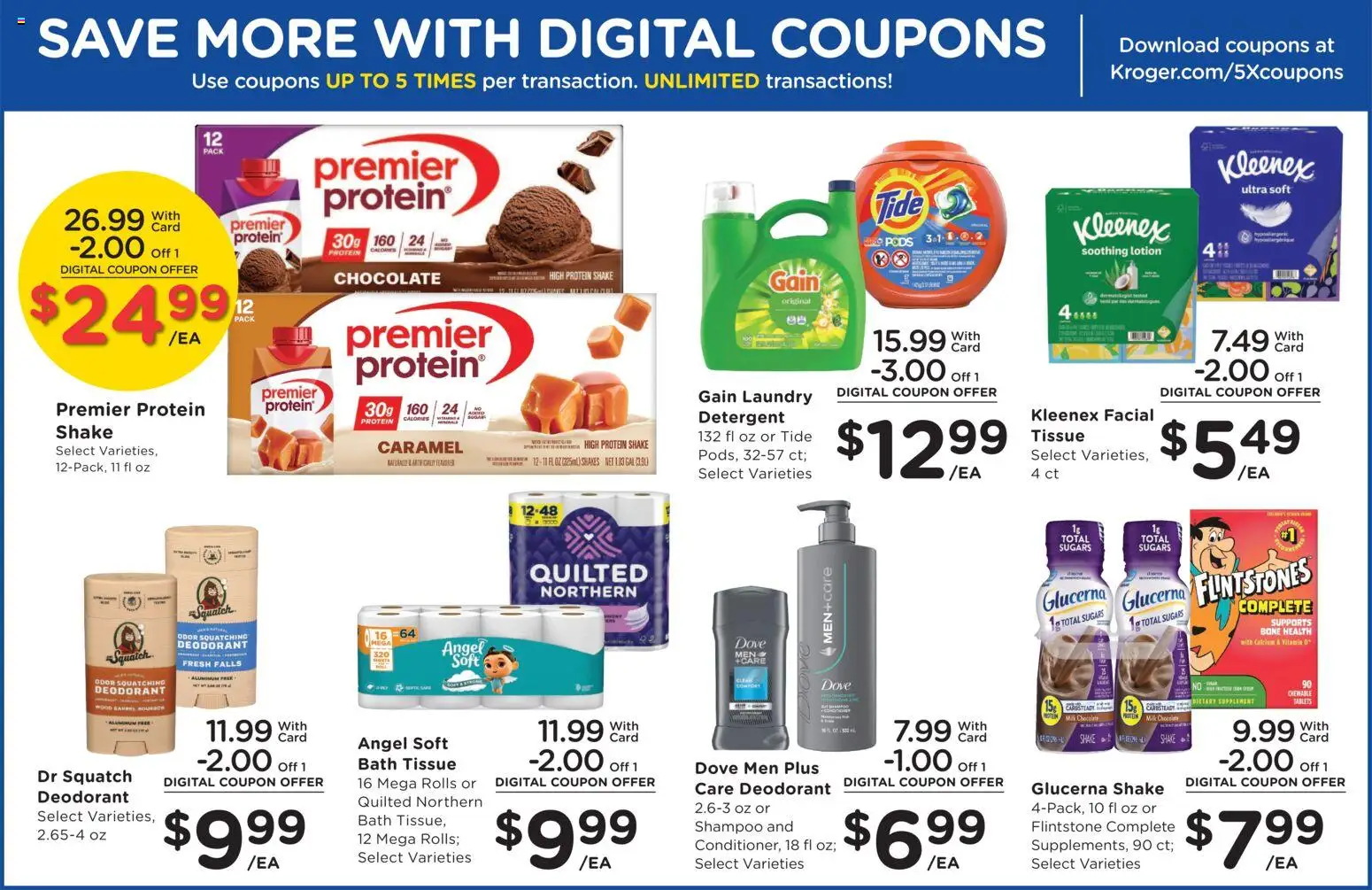 Kroger Weekly Ad - valid from 08/26/2026 | Page: 10 | Products: Vitamin, Bath, Protein, Detergent