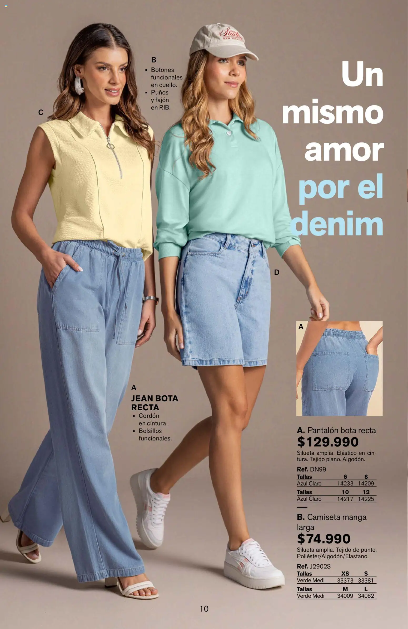 Leonisa revista - valida desde el 15/07/2026 | Página: 10 | Productos: Jean, Camiseta