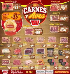 Vista previa de Casa Ley folleto Carnes y Aves La Paz, nuevo folleto de la tienda, válido en México a partir del 12.05.2026
