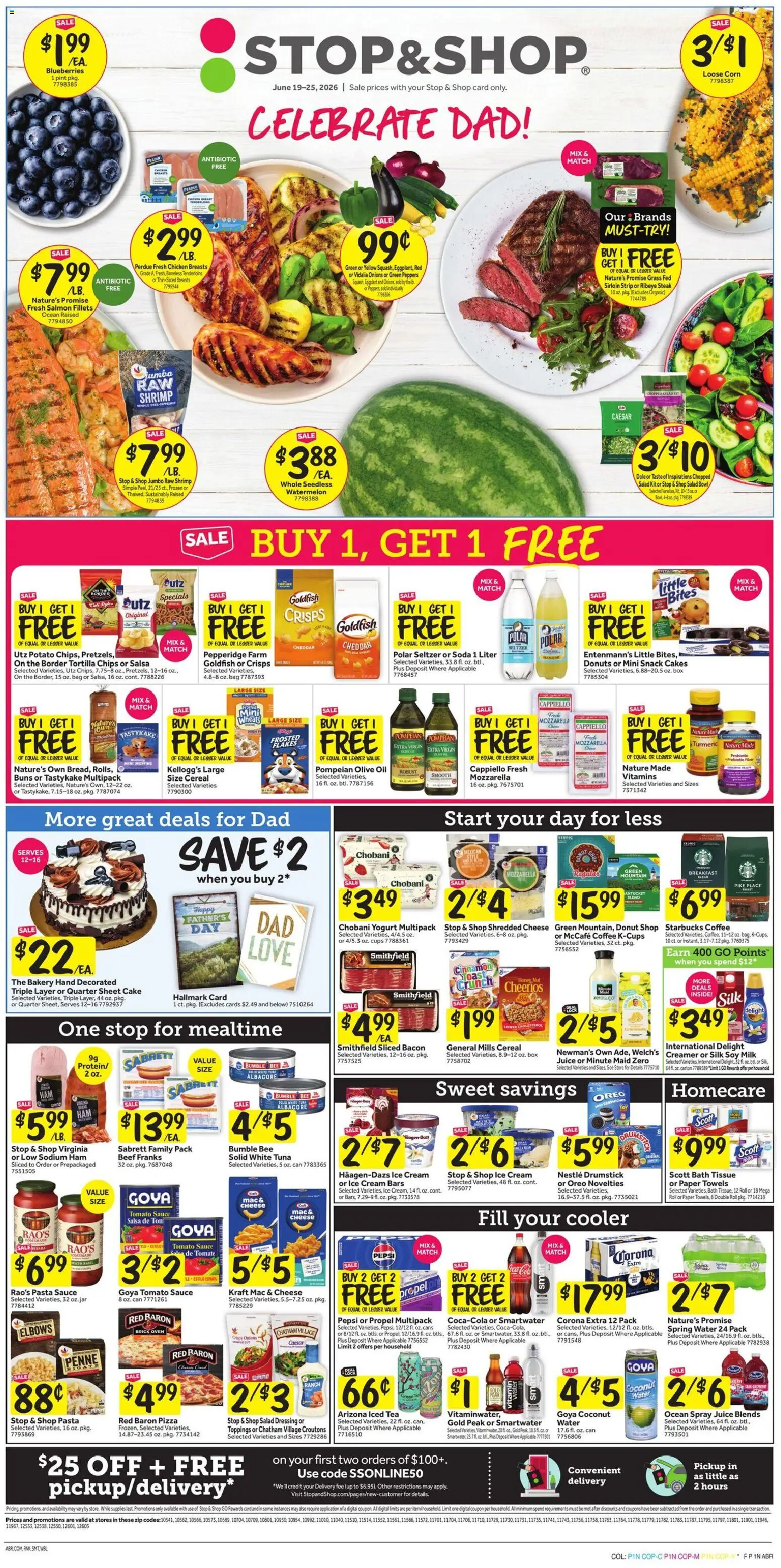 Stop & Shop Weekly Circular - NY - valid from 19.06.2026 | Page: 1