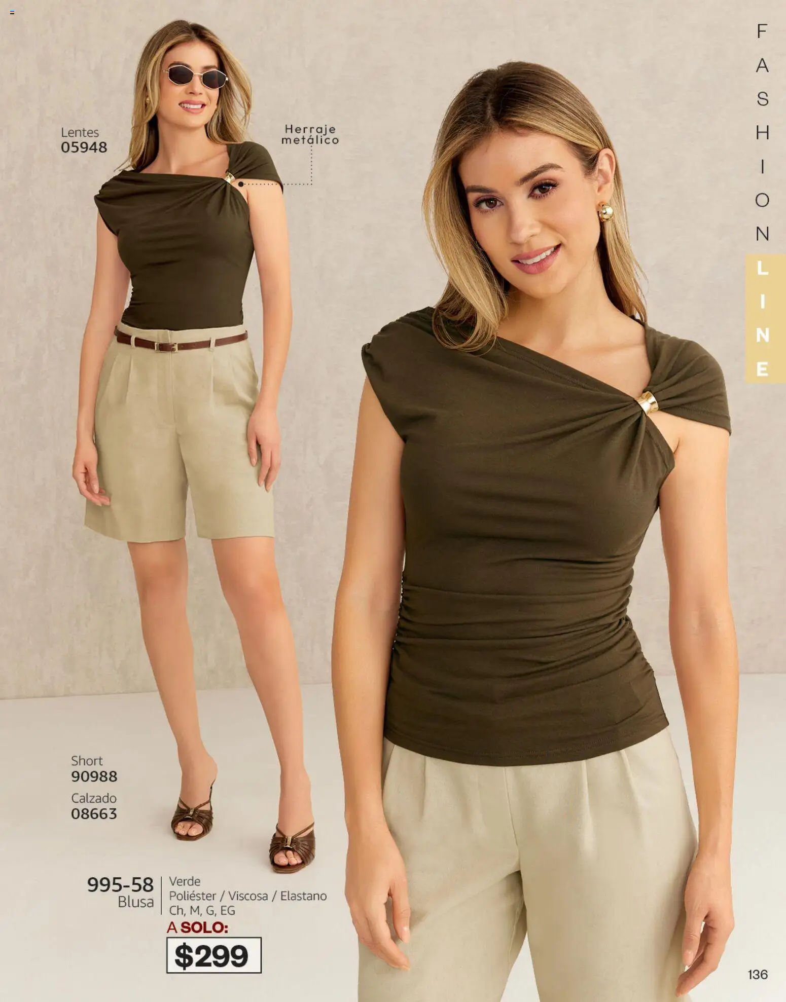 Nuevas ofertas de Cklass válidas en toda la República Mexicana desde el 08/07/2026. ¡Encuentra las mejores ofertas en Cklass catálogo Otoño Invierno! | Página: 139 | Productos: Blusa, Lentes, Short