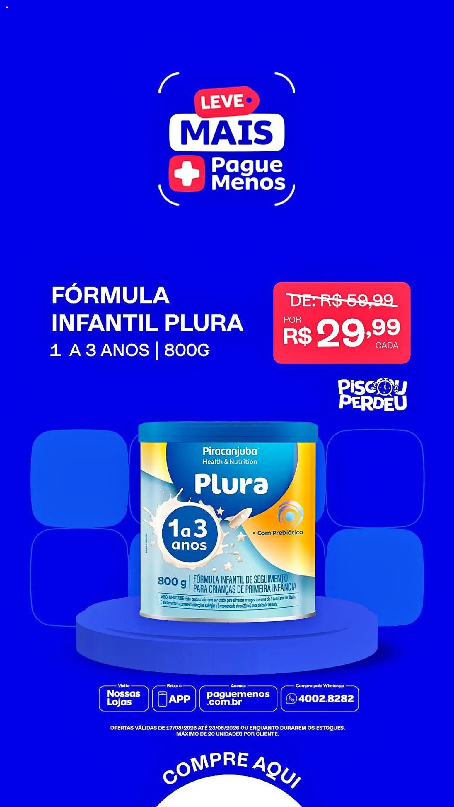 Pague Menos Folheto - válido de 17/08/2026 | Página: 4