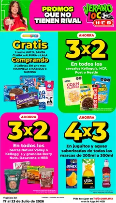 Vista previa de H-E-B folleto, nuevo folleto de la tienda, válido en México a partir del 17/07/2026 | Página: 9