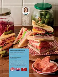 Preview of Woolworths Fresh Ideas magazine - valid from 01.05.2026 | Page: 56 | Products: Bread, Ham, Lettuce, Meat