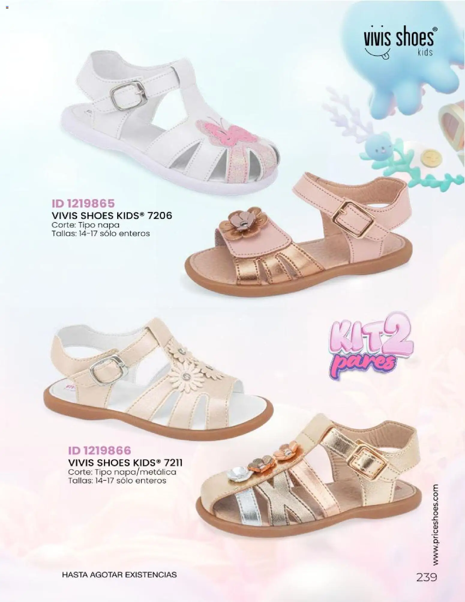 Nuevas ofertas de Price Shoes válidas en toda la República Mexicana desde el 23/06/2026. ¡Encuentra las mejores ofertas en Price Shoes catálogo Sandalias 2026! | Página: 239