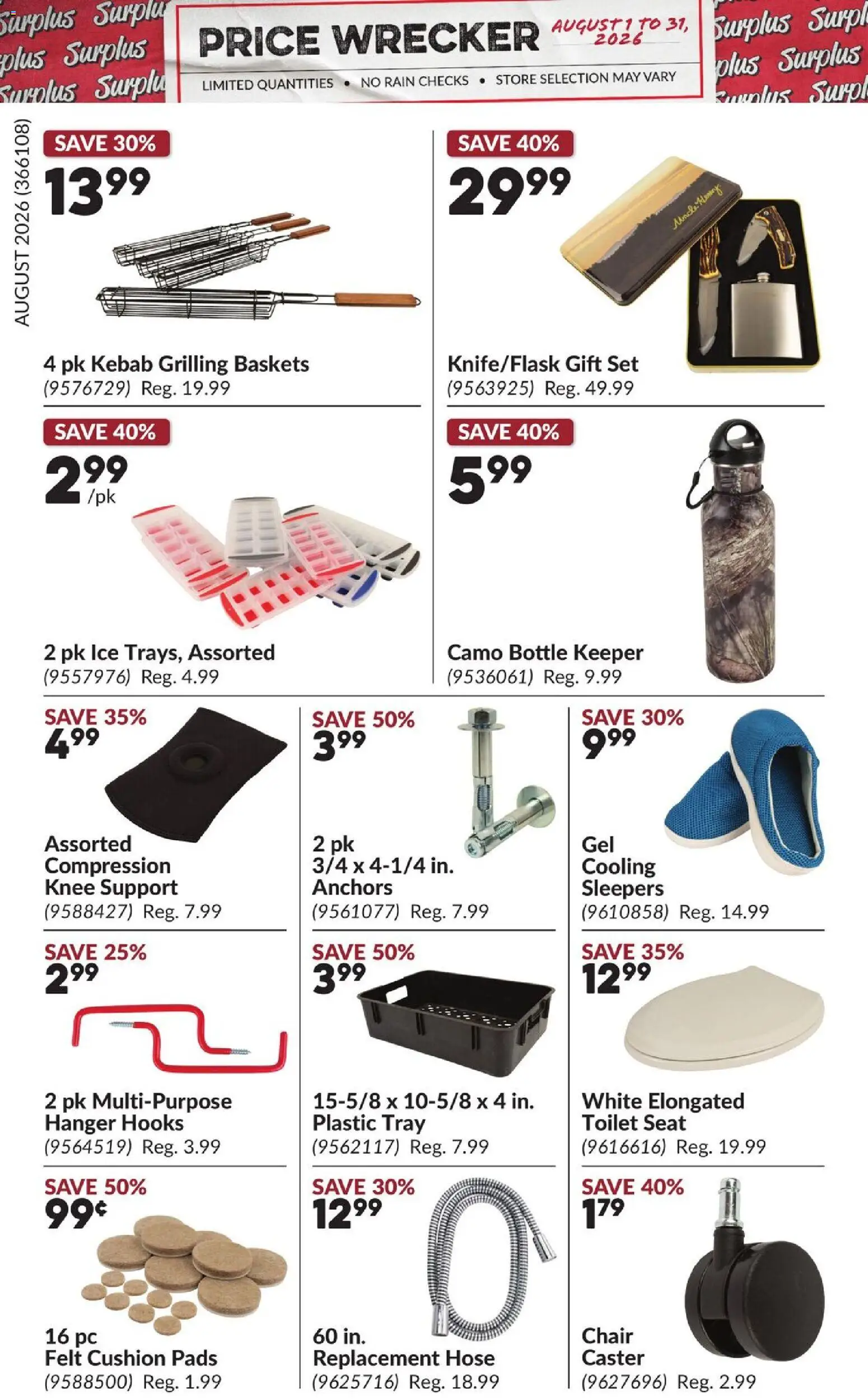 Princess Auto flyer valid from Aug 1, 2026 | Page: 12 | Products: PC, Chair