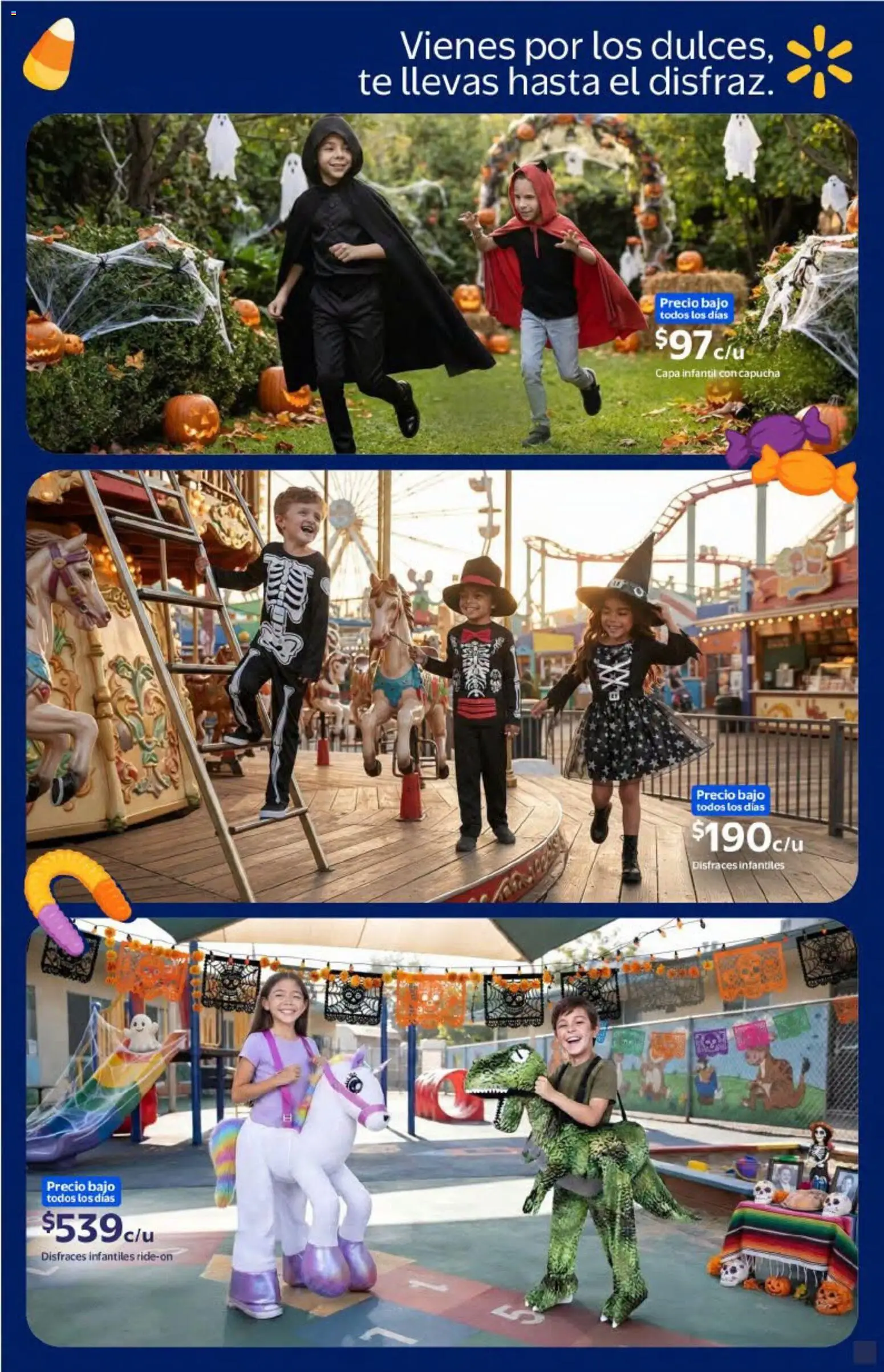 Nuevas ofertas de Walmart válidas en toda la República Mexicana desde el 01/10/2026. ¡Encuentra las mejores ofertas en Walmart folleto Halloween! | Página: 26
