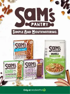 Preview of Woolworths Fresh Ideas magazine - valid from 01.05.2026 | Page: 22 | Products: Granola, Nuts, Seeds, Sugar