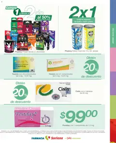 Vista previa de Soriana Folleto Farmacia Soriana Híper Nacional, nuevo folleto de la tienda, válido en México a partir del 01/09/2026 | Página: 7 | Productos: Preservativos, Caja