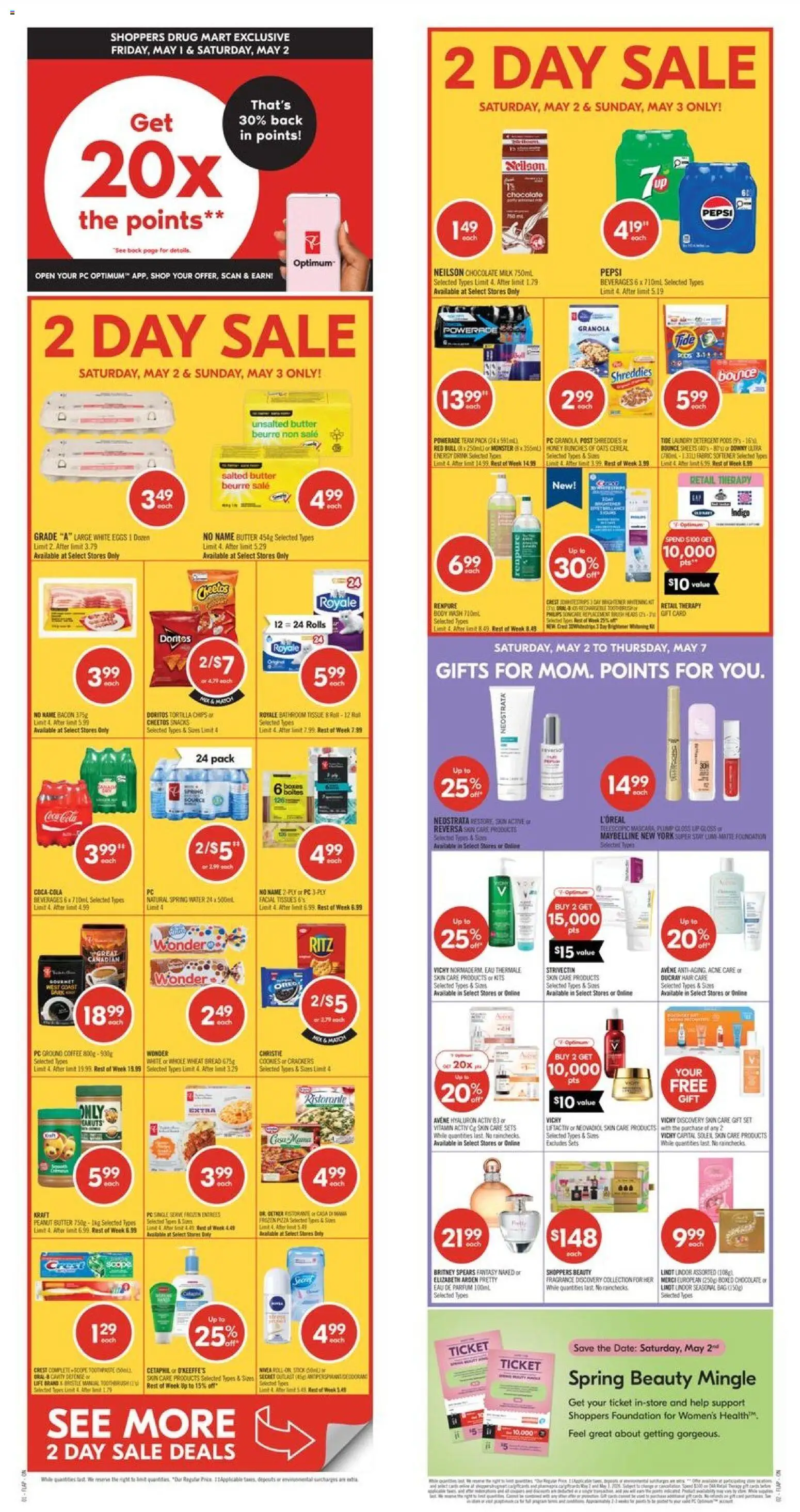 Shoppers Flyer from May 2, 2026 - Unlock Huge Savings | Canada