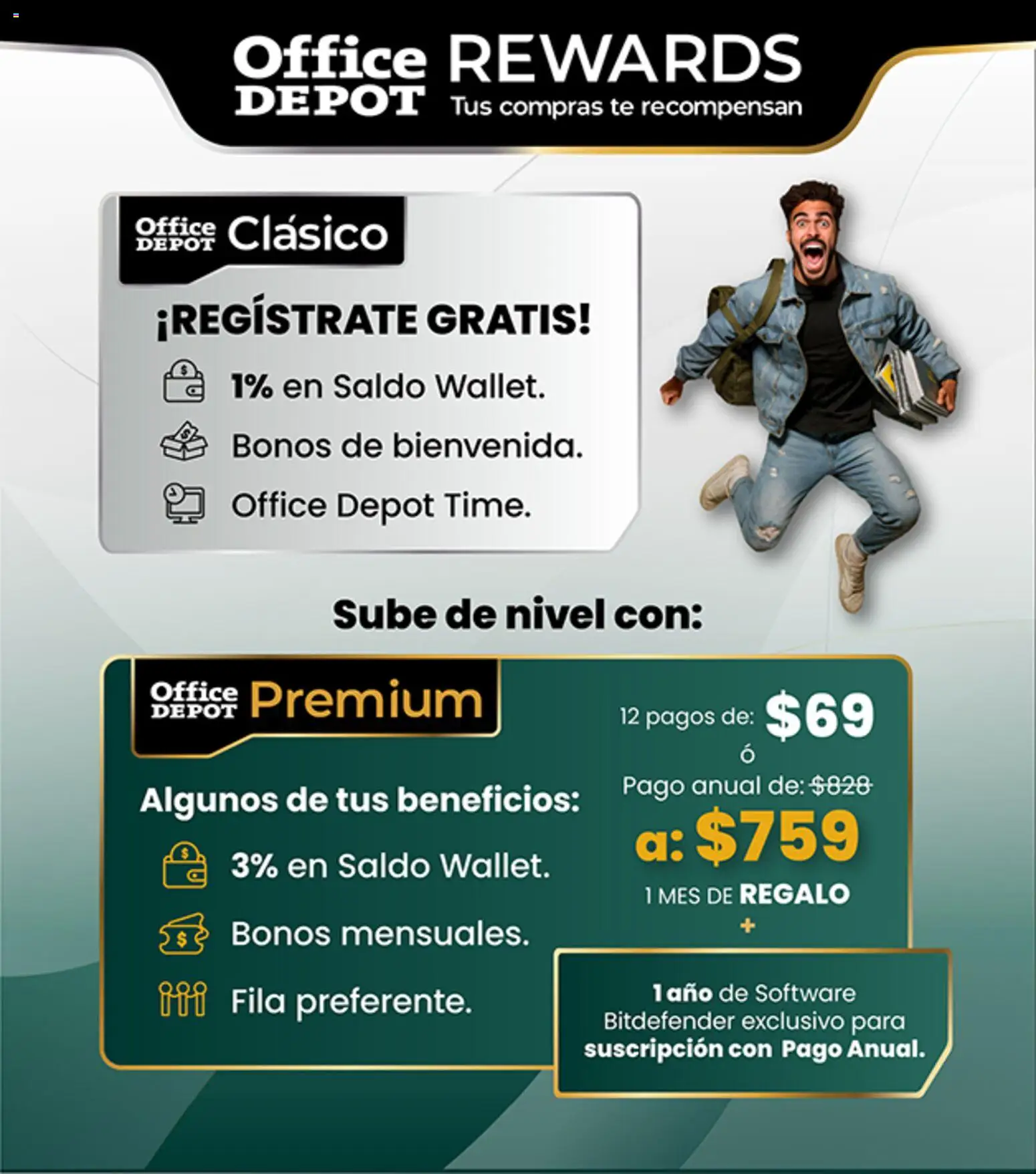Nuevas ofertas de Office Depot válidas en toda la República Mexicana desde el 01/10/2026. ¡Encuentra las mejores ofertas en Office Depot catálogo! | Página: 13