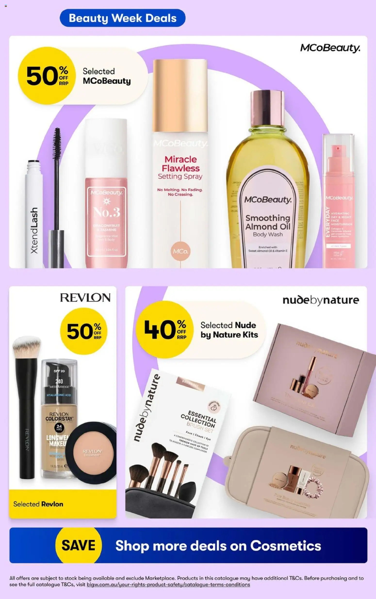 Big W catalogue - valid from 06/08/2026 | Page: 5 | Products: Brush, Kits, Setting spray, Vitamin