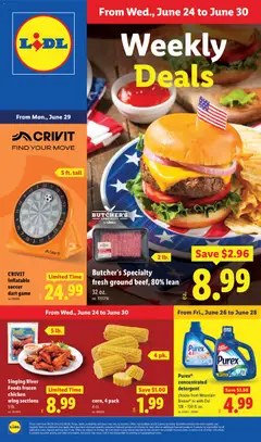 Preview of Lidl weekly ads valid from 24.06.2026