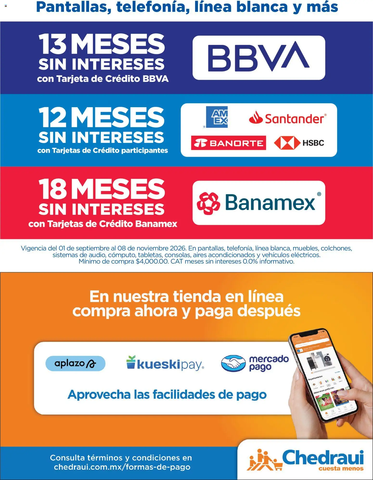 Nuevas ofertas de Chedraui válidas en toda la República Mexicana desde el 01/09/2026. ¡Encuentra las mejores ofertas en Chedraui Llegan los porti ofertones del otoño! | Página: 3