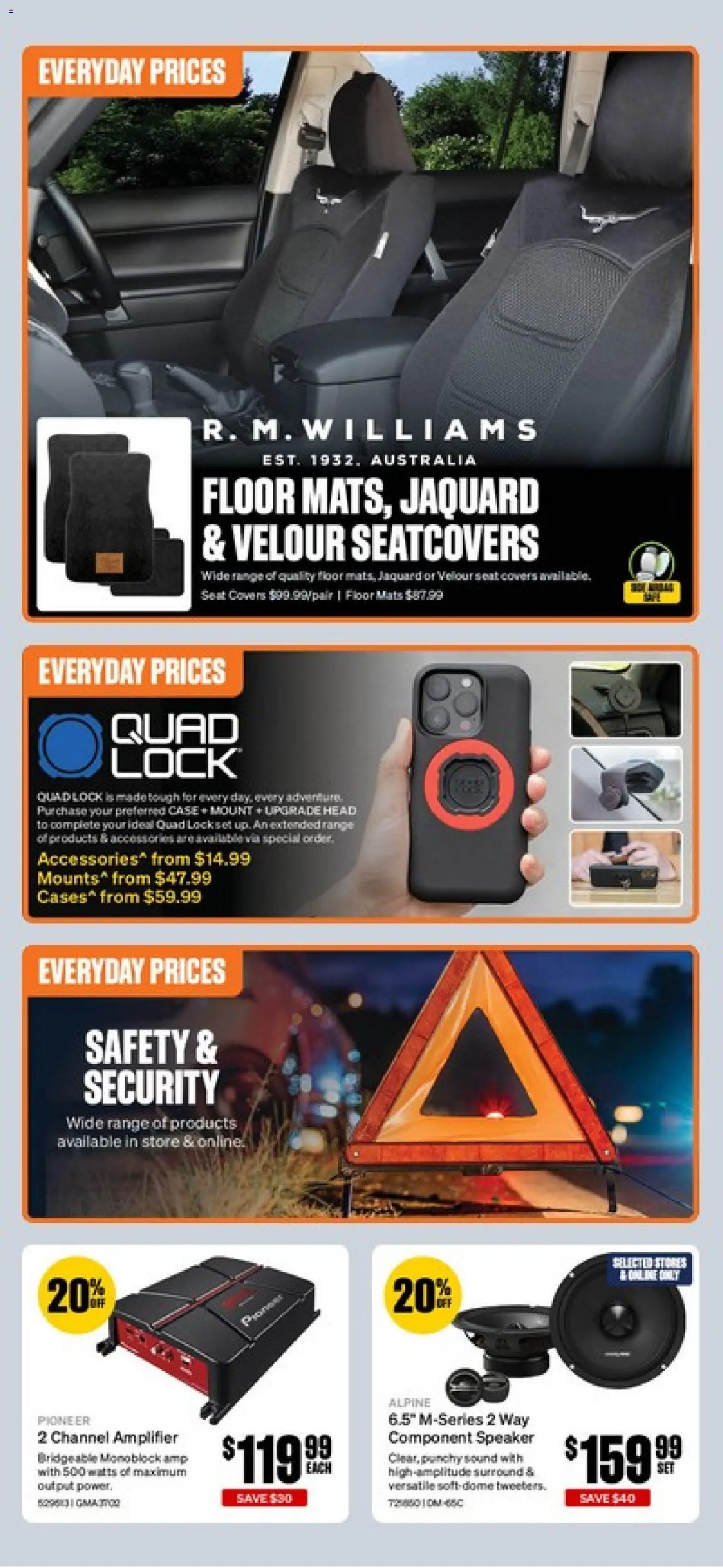 Supercheap Auto catalogue - valid from 22/07/2026 | Page: 7 | Products: Accessories, Amplifier, Case, Speaker