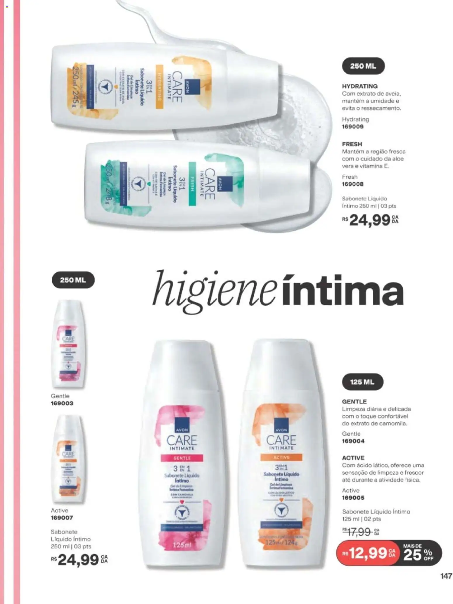 Avon Folheto - válido de 29/06/2026 | Página: 147 | Produtos: Gel de limpeza, Sabonete, Sabonete líquido