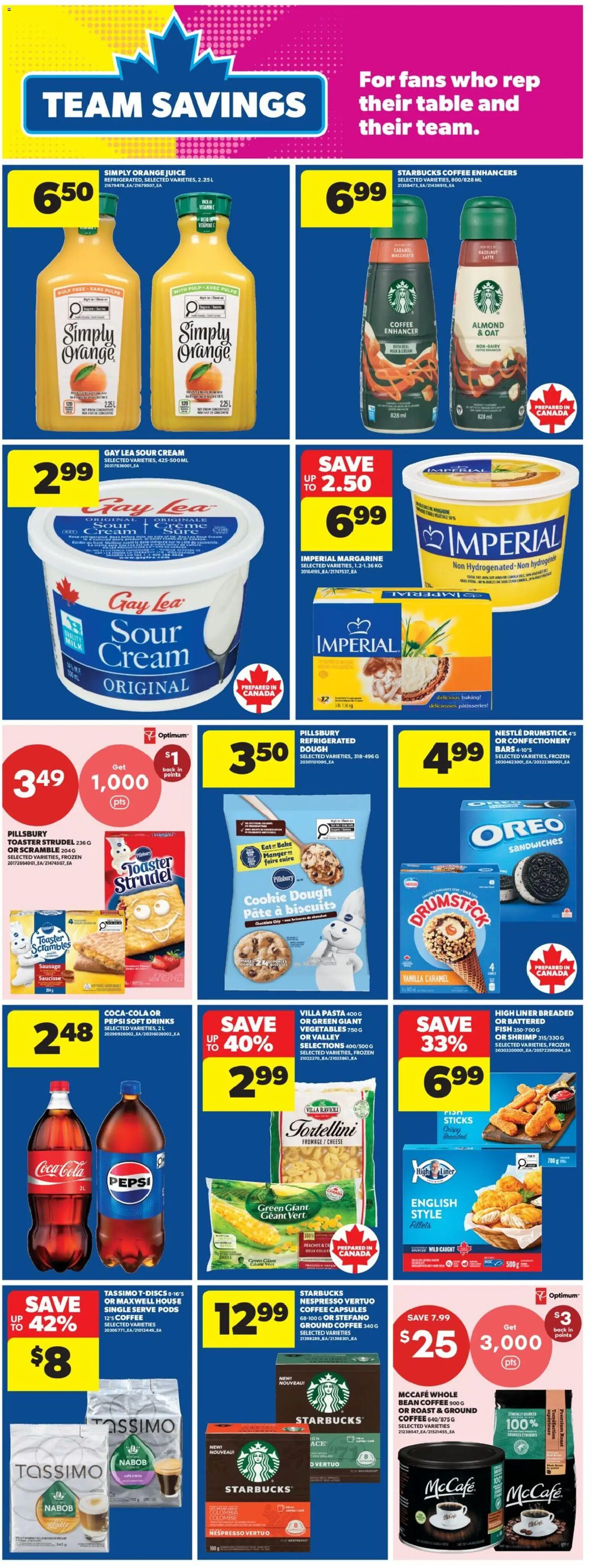 Real Canadian Superstore flyer valid from Jul 2, 2026 | Page: 24 | Products: Fish, Pasta, Table, Cheese