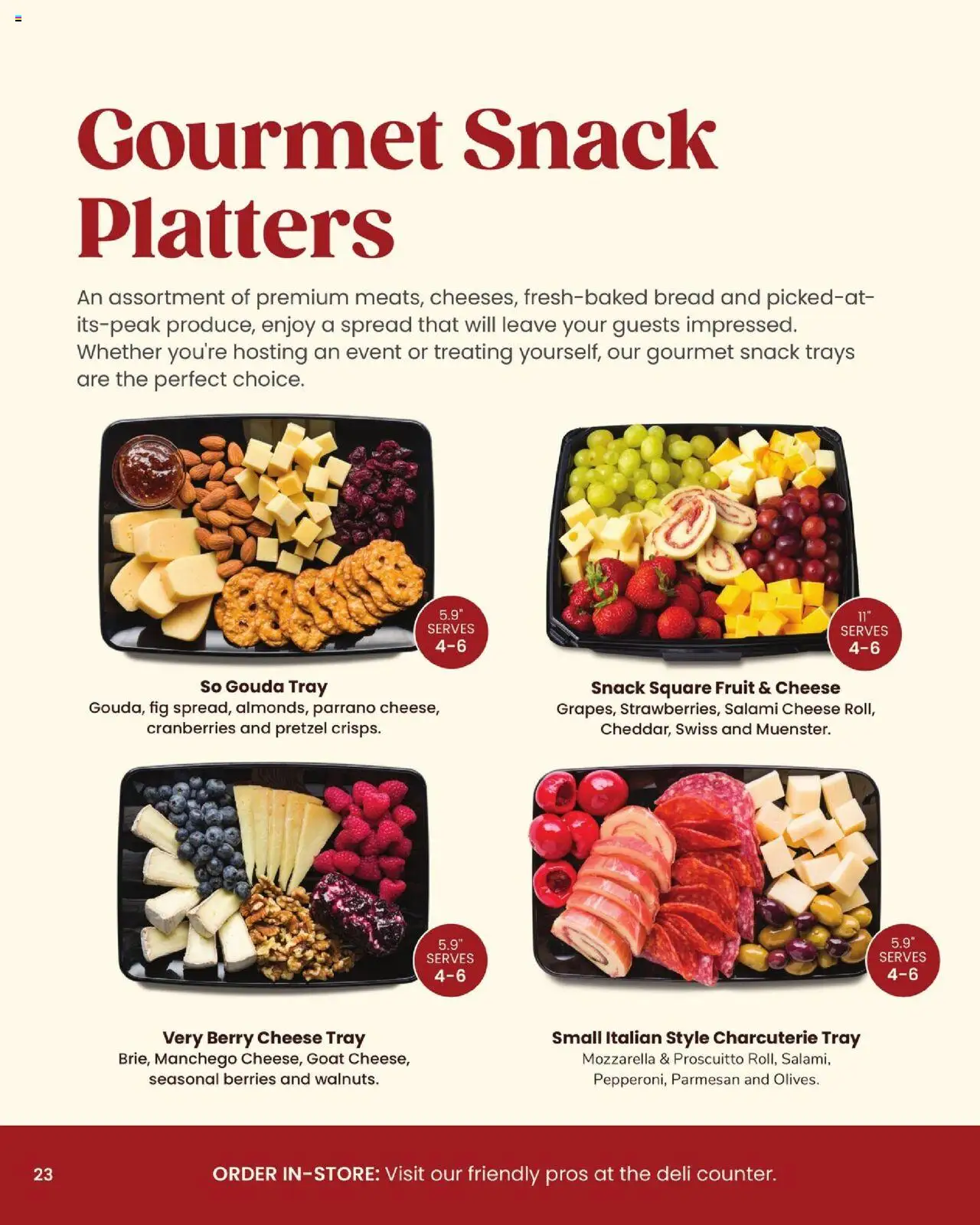 Acme Entertaining Guide - valid from 10/03/2025 | Page: 24 | Products: Berries, Spread, Bread, Parmesan