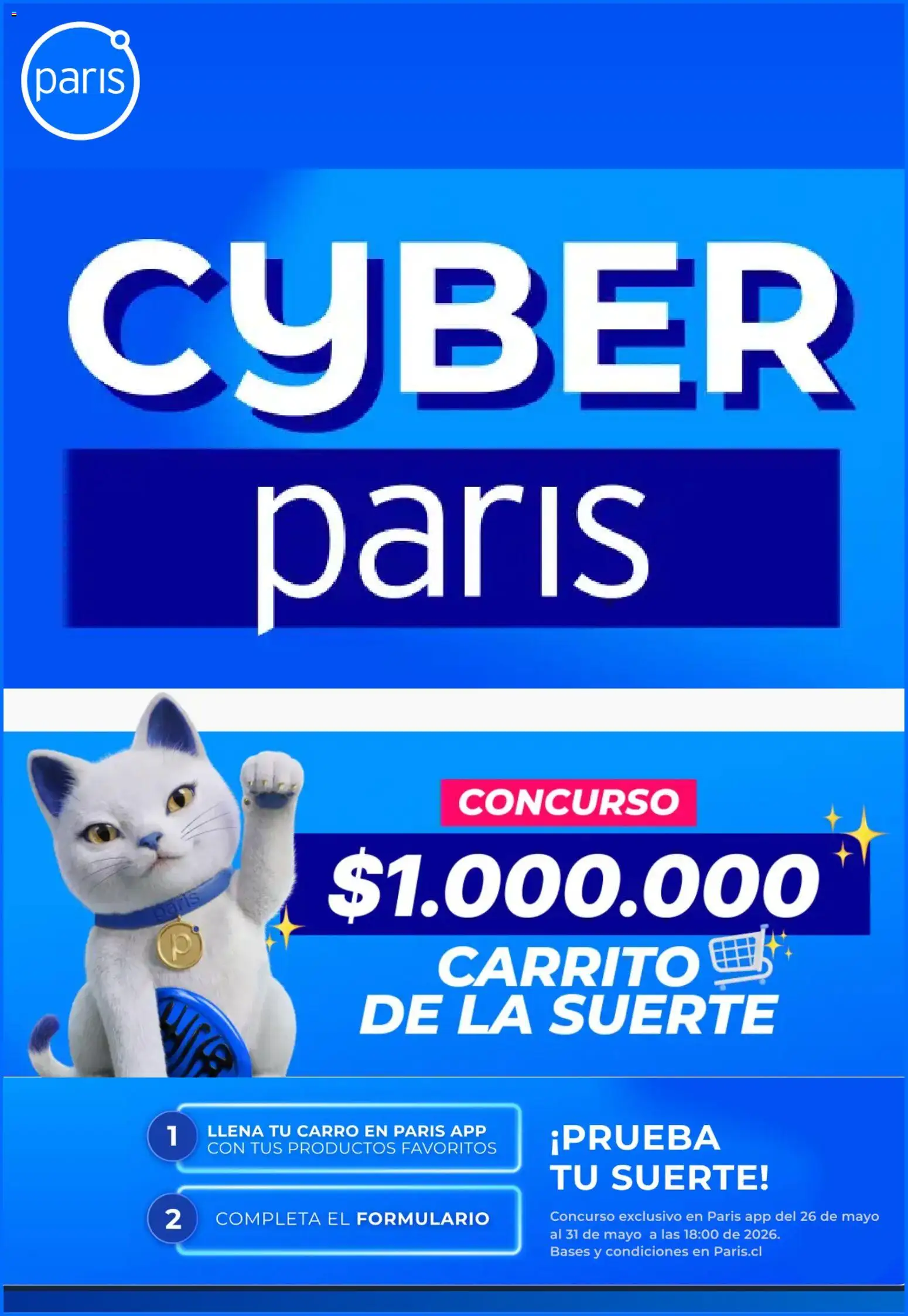 Paris Cyber Day Aviso │ válido desde el 29.05.2026 | Página: 1