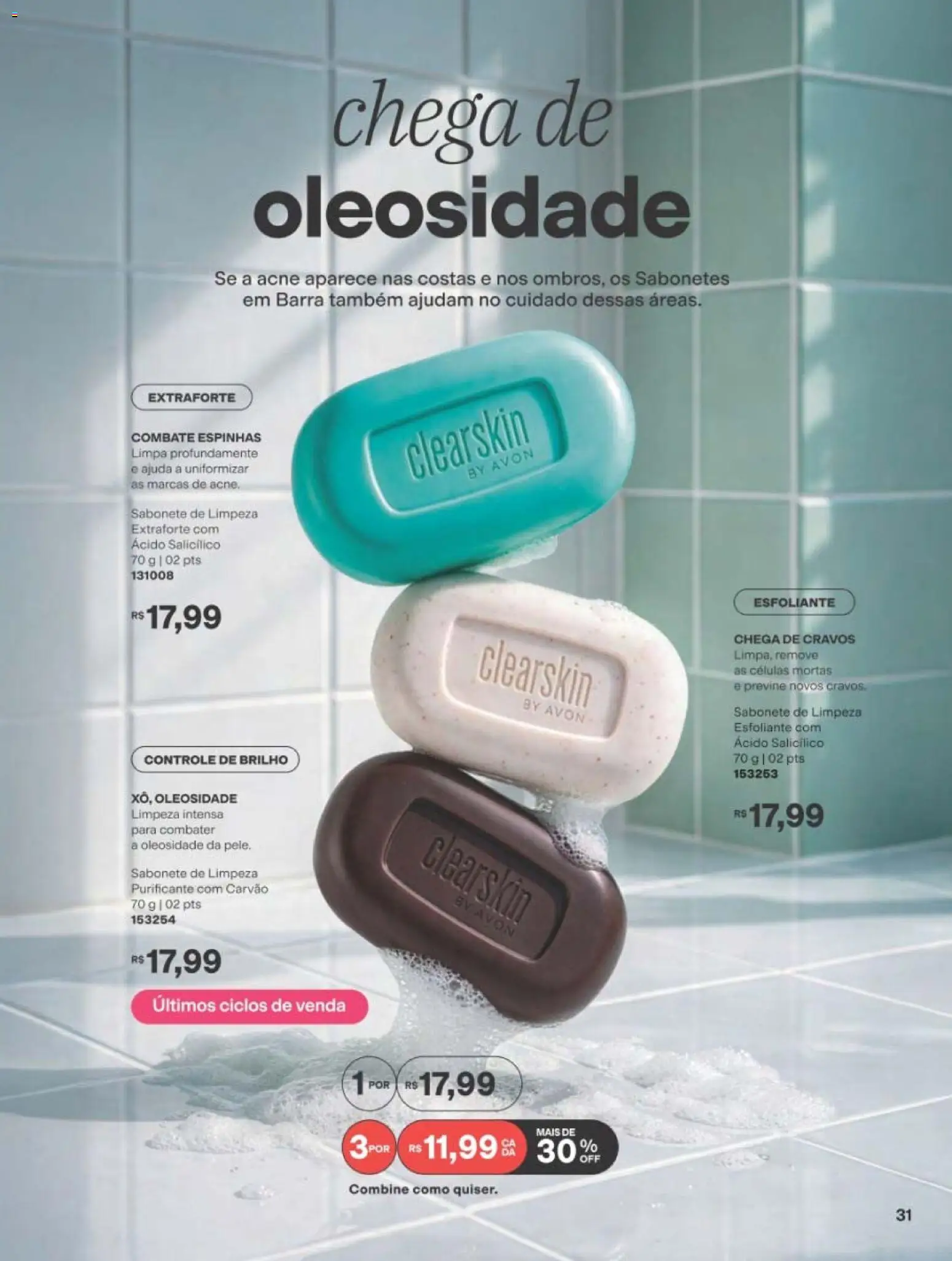 Avon Folheto - válido de 01/09/2026 | Página: 31 | Produtos: Sabonete