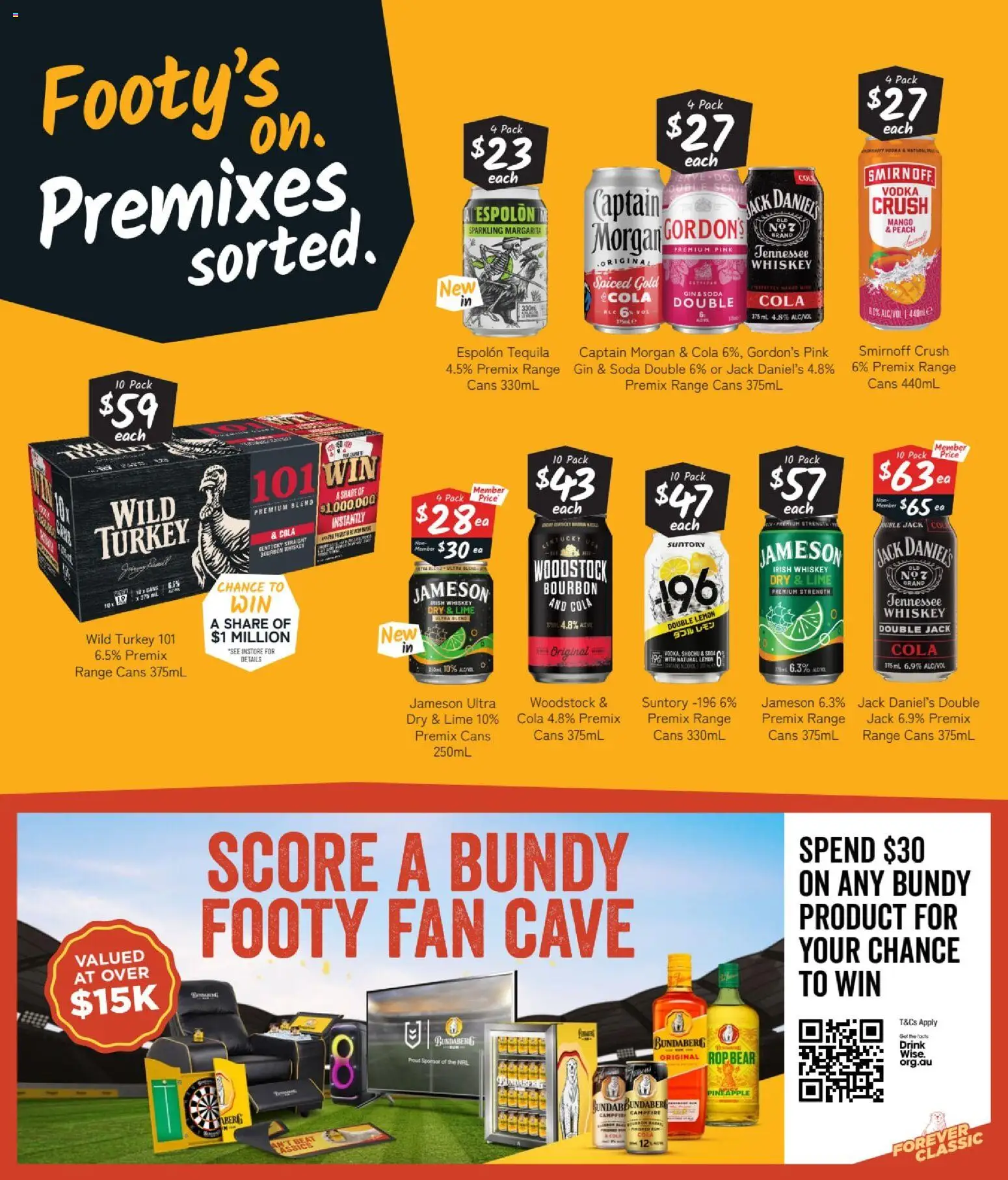Cellarbrations catalogue - valid from 21/09/2026 | Page: 4 | Products: Mango, Peach, Lime, Jack Daniel’s