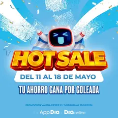 Vista previa Supermercado DIA - Hot Sale válido desde el 11.05.2026