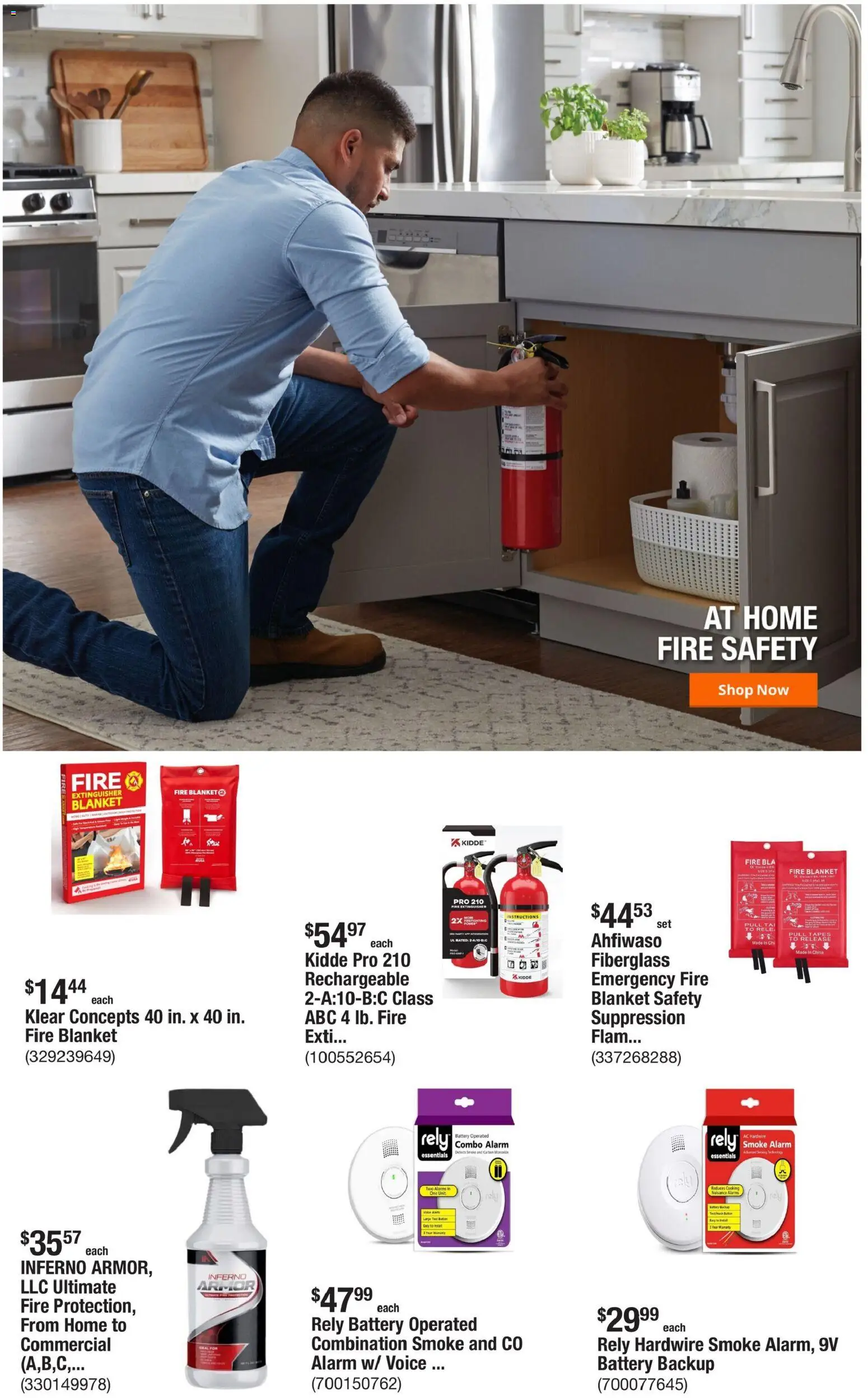 Home Depot Weekly Ad - valid from 07/09/2026 | Page: 9 | Products: Blanket, Battery, Alarm