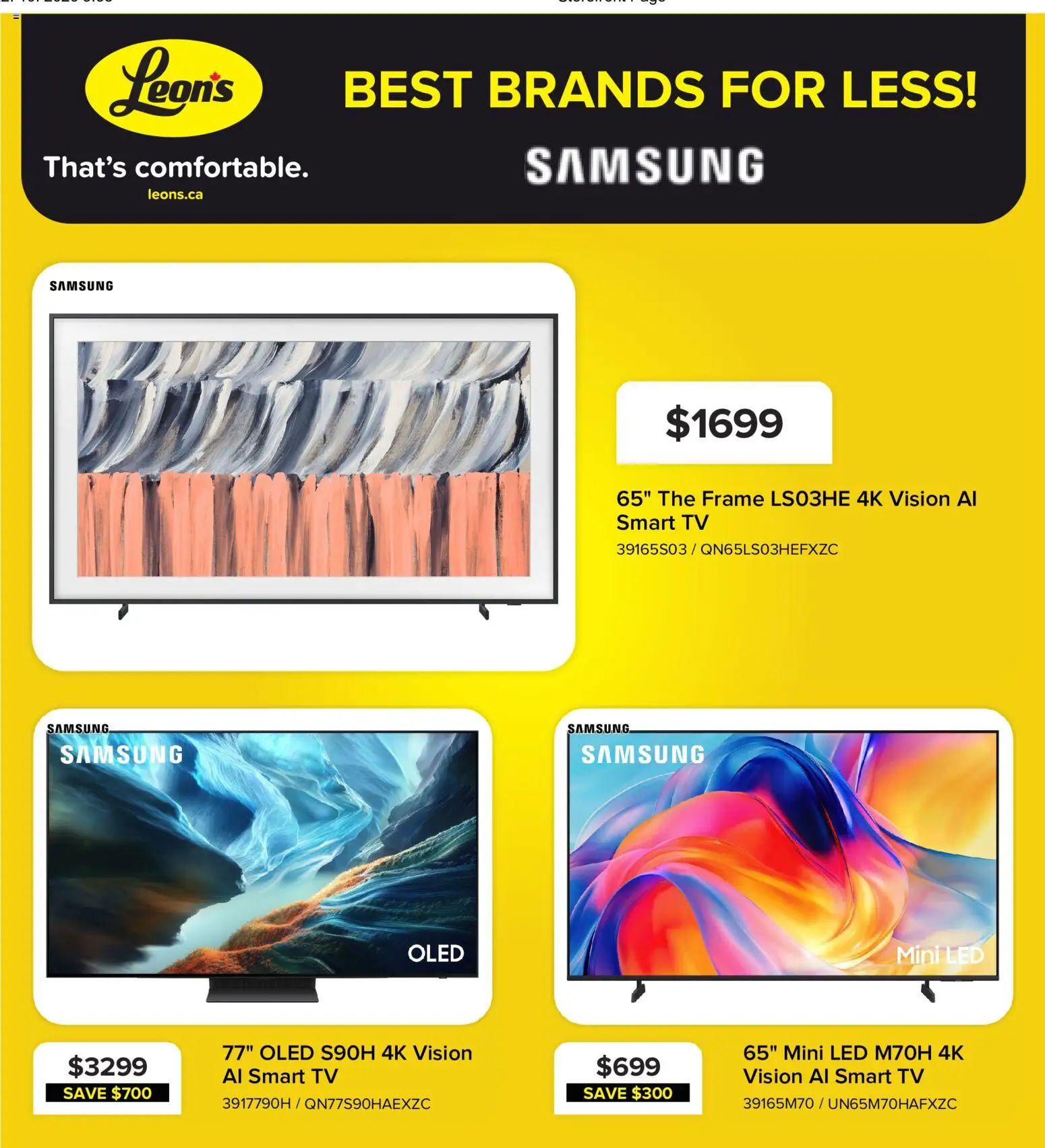 Leon's flyer valid from Oct 22, 2026 | Page: 1