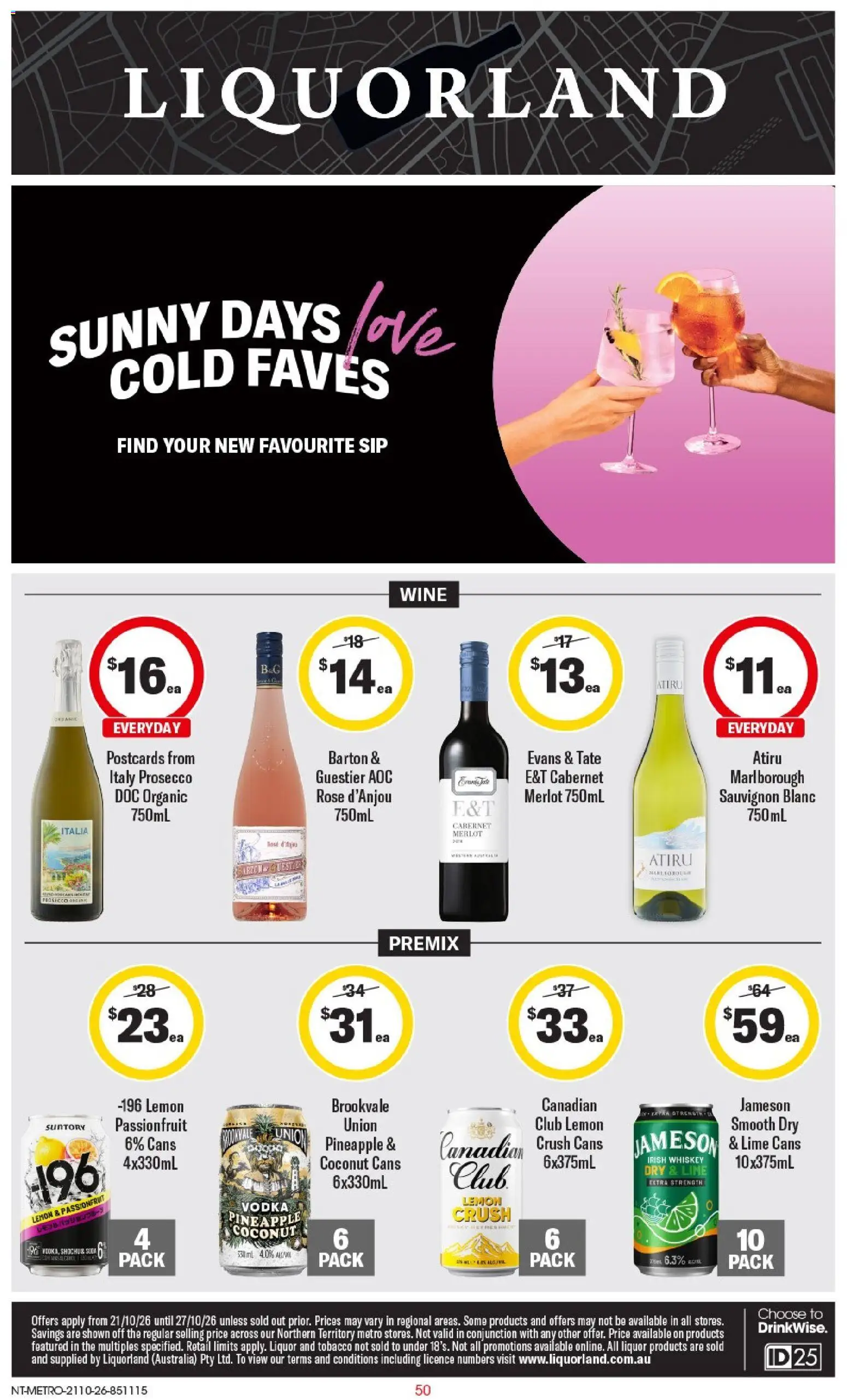 Liquorland catalogue - valid from 21/10/2026 | Page: 1