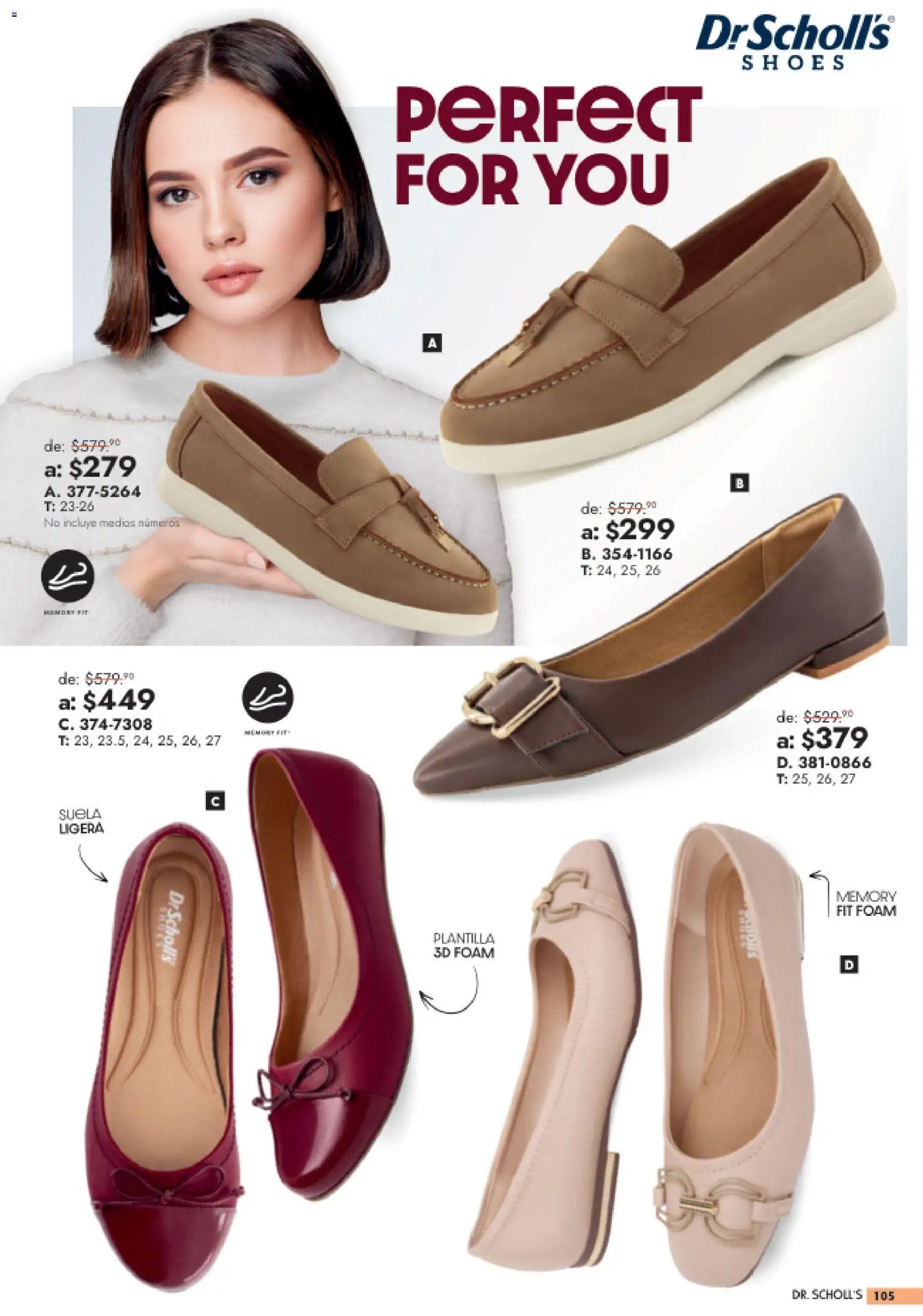 Nuevas ofertas de Andrea válidas en toda la República Mexicana desde el 26/07/2026. ¡Encuentra las mejores ofertas en Andrea catálogo Outlet! | Página: 105