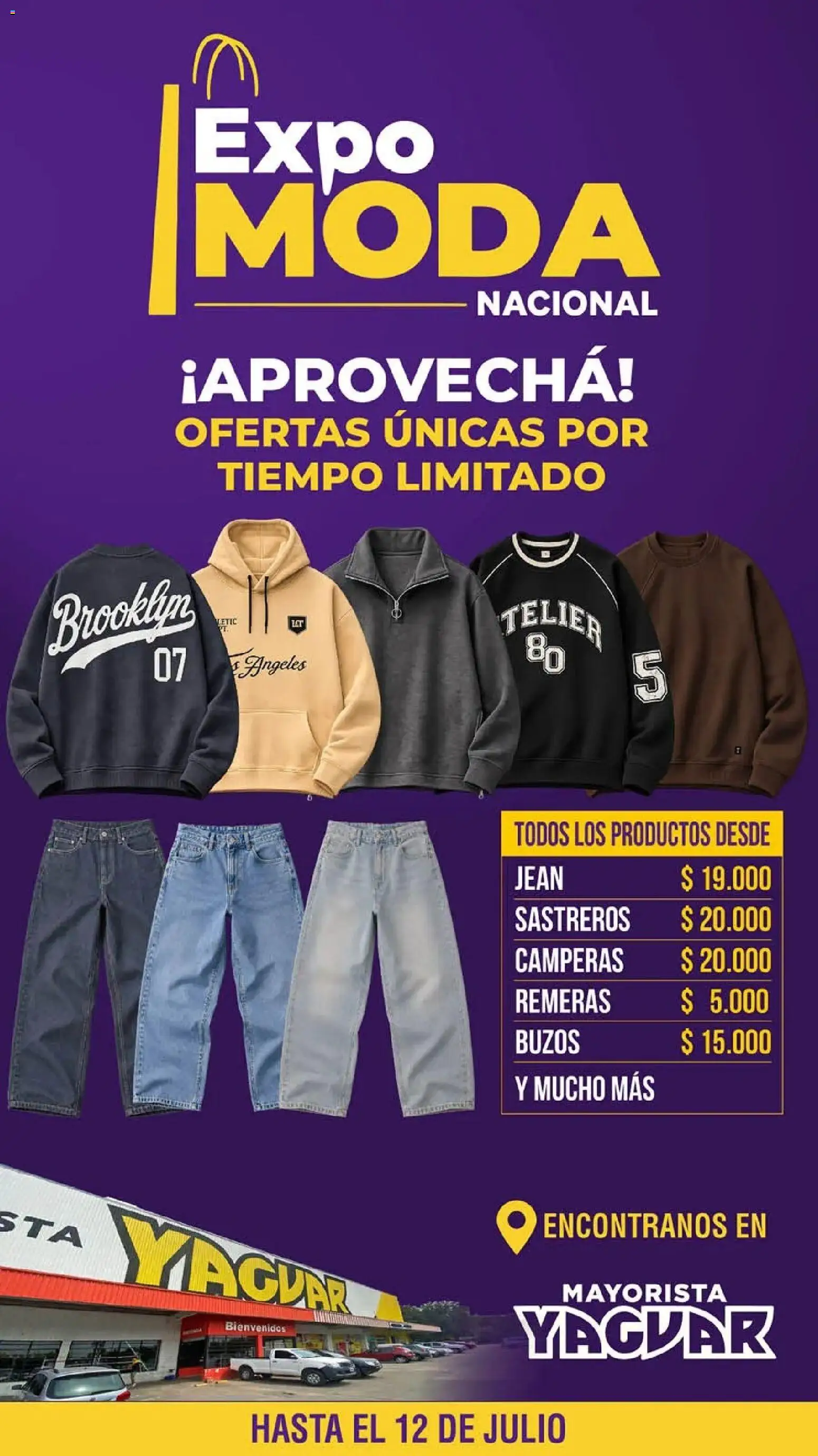 Yaguar - Oferta Semanal Trelew │ válido desde el 06/07/2026 | Página: 4 | Productos: Jean