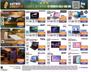 Vista previa Cetrogar catálogo válido desde el 01/07/2026 | Página: 2 | Productos: Tablet, Proyector, Mouse, Mochila
