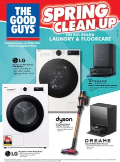 Preview of The Good Guys catalogue SPRING CLEAN - valid from 26/08/2026