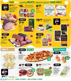 Preview of Thrifty Foods weekly flyer / circulaire from shop Thrifty Foods valid from Oct 1, 2026 | Page: 5