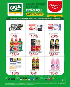 GIGA Atacado ofertas Colgate - Pré-Visualização do folheto da loja GIGA Atacado, válido de 01/09/2026