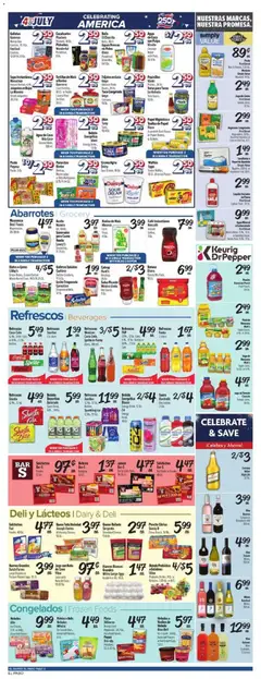 Preview of El Super weekly ads valid from 07/01/2026 | Page: 2 | Products: Box, Eggs, Cream, Water