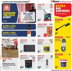 Preview of Home Hardware weekly flyer / circulaire from shop Home Hardware valid from Oct 22, 2026