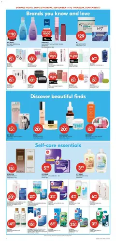Preview of Shoppers weekly flyer / circulaire from shop Shoppers valid from Sep 12, 2026 | Page: 17 | Products: Cream, Sugar, Shower gel, Soap