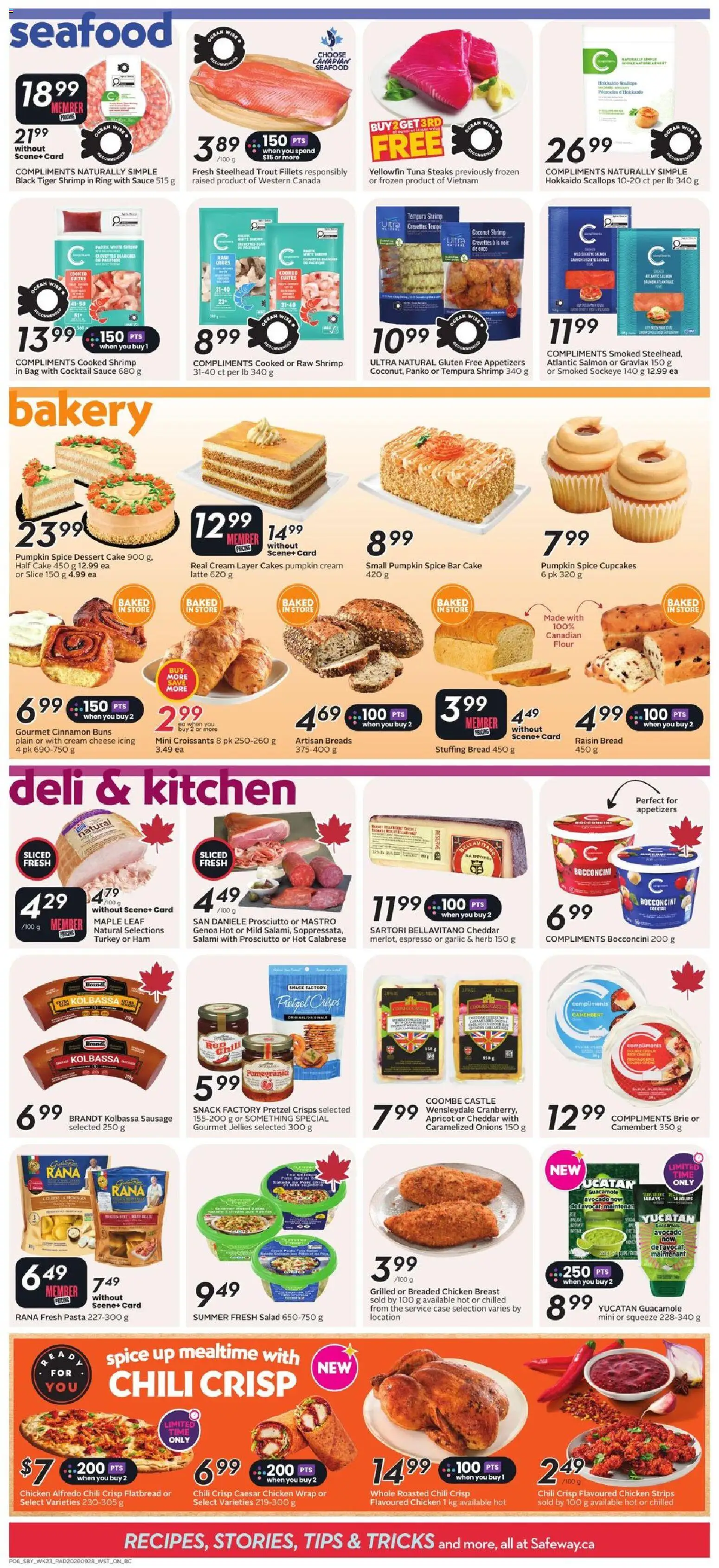 Safeway flyer valid from Oct 1, 2026 | Page: 8