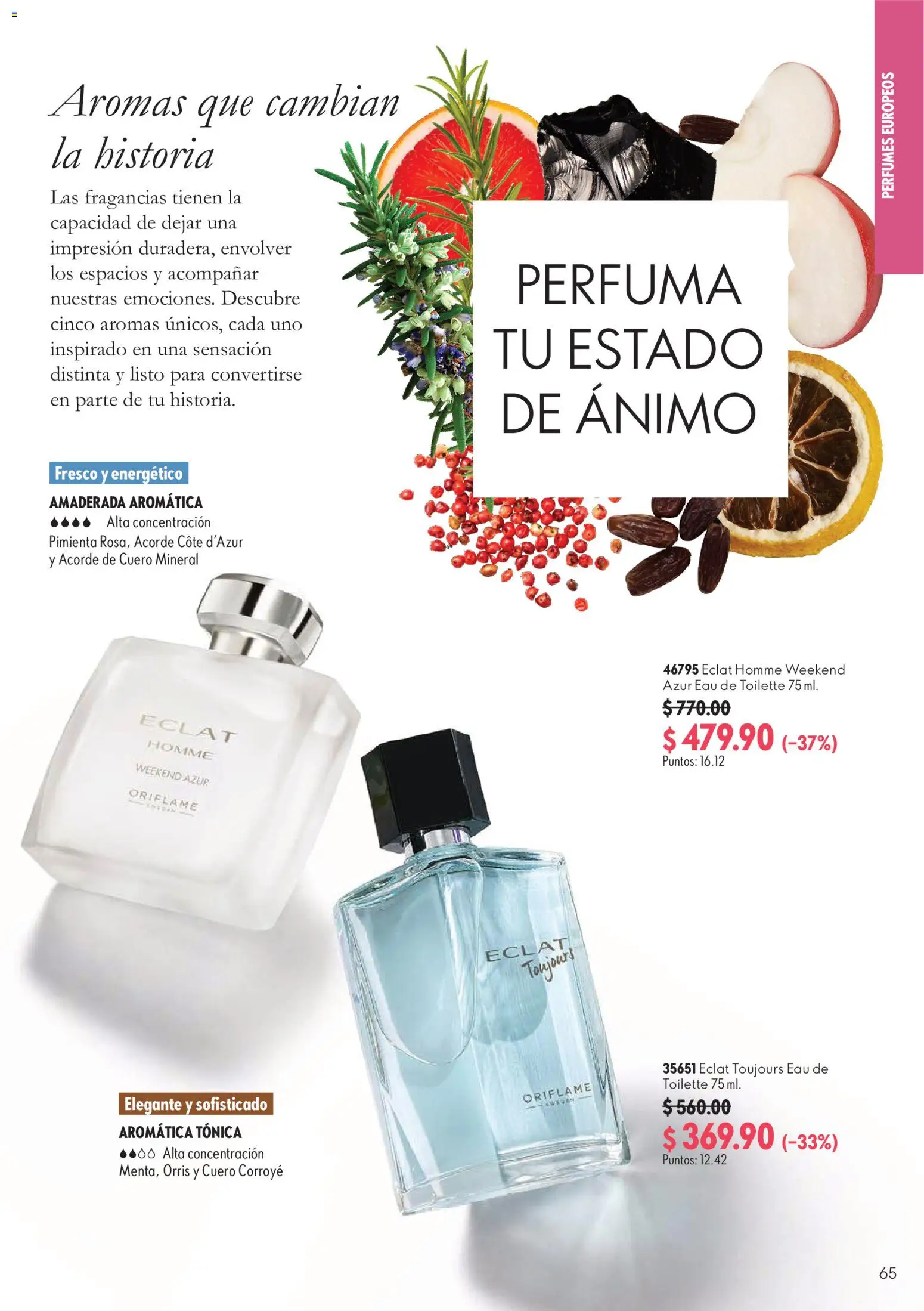 Nuevas ofertas de Oriflame válidas en toda la República Mexicana desde el 24/10/2026. ¡Encuentra las mejores ofertas en Oriflame Buen Mes! | Página: 65