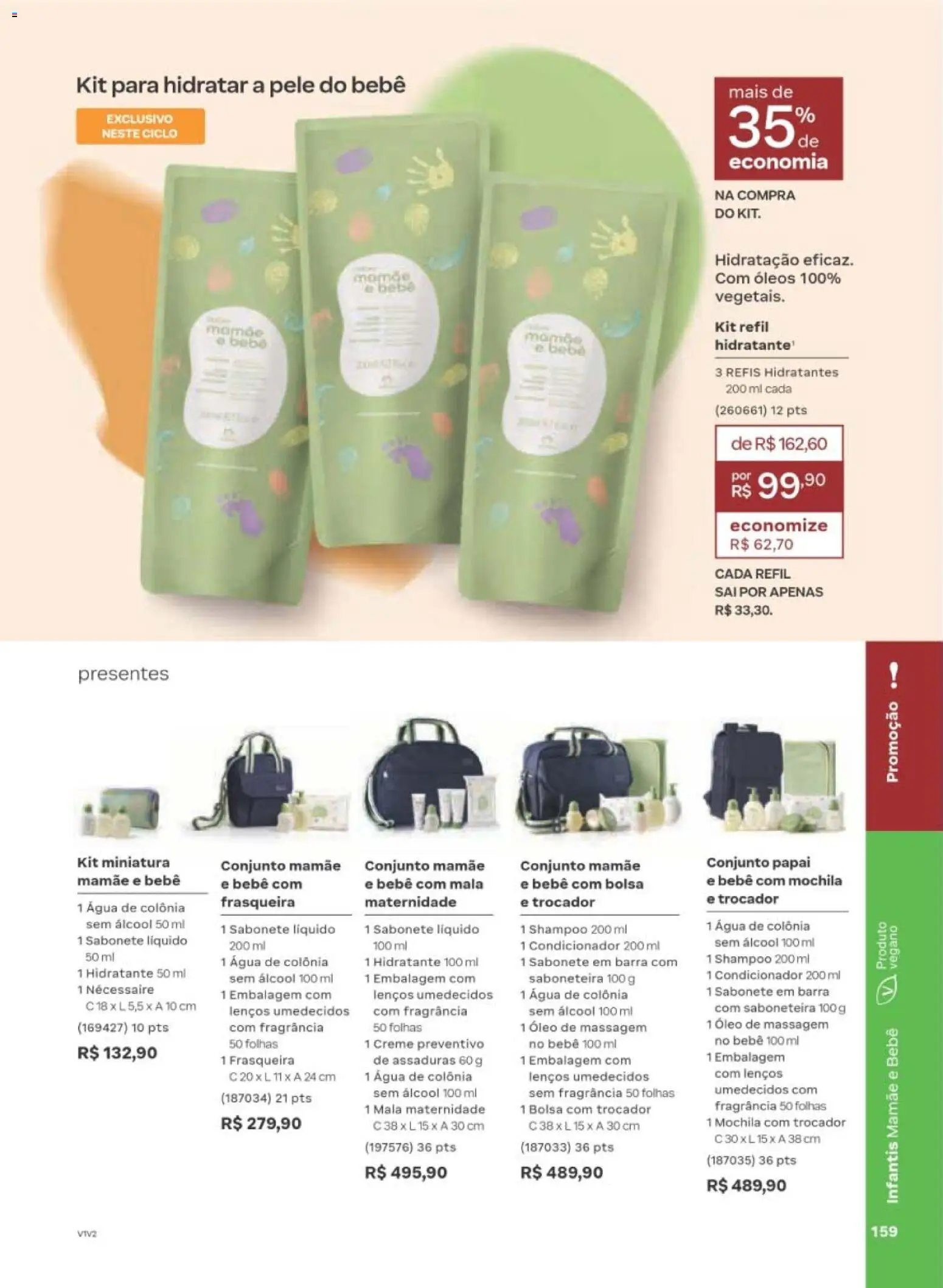 Natura Folheto - válido de 10/08/2026 | Página: 164 | Produtos: Fragrância, Creme, Sabonete líquido, Bolsa