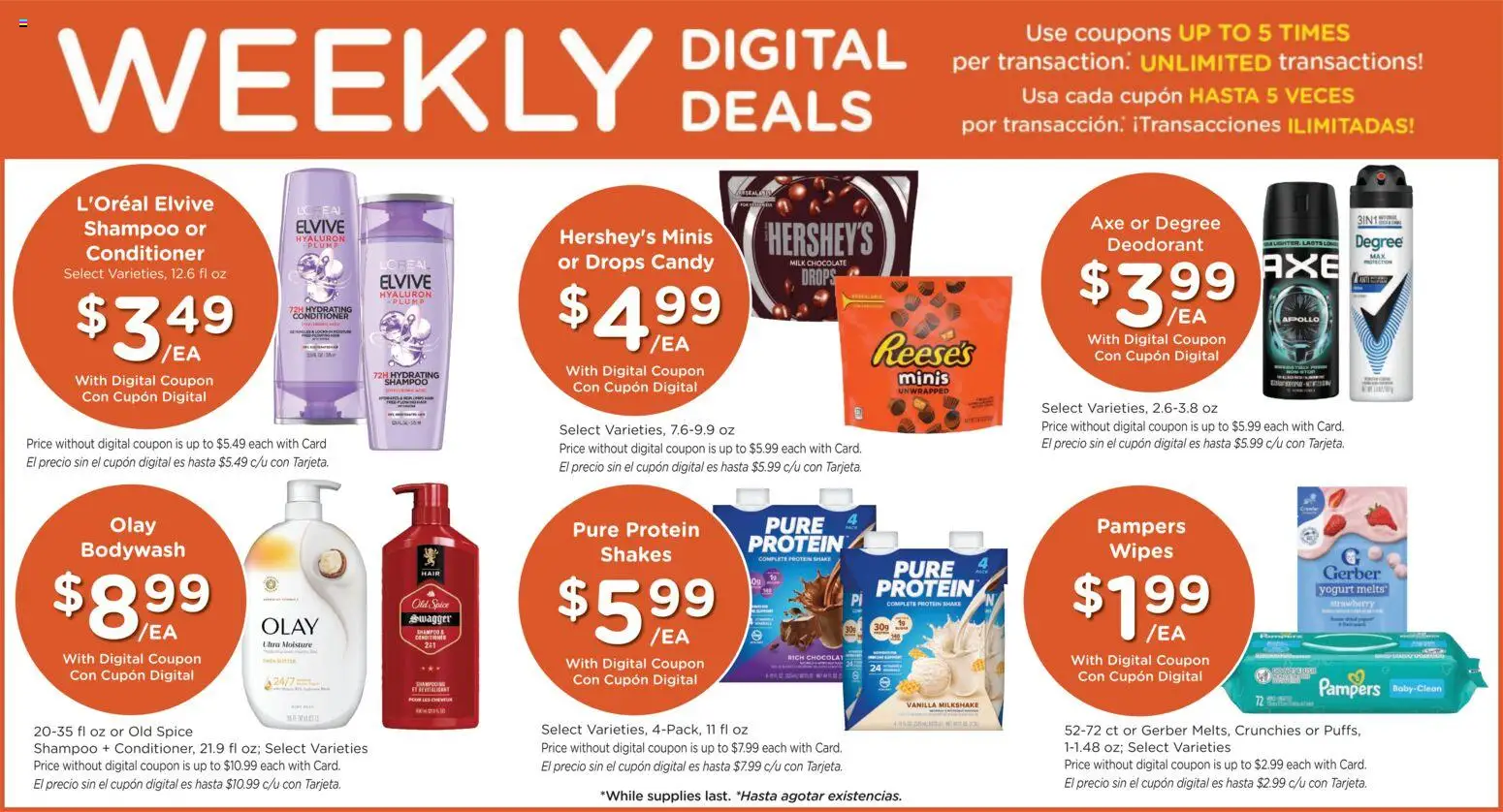 Ralphs Weekly Ad - valid from 08/26/2026 | Page: 4 | Products: Conditioner, Milk, Yogurt, Protein