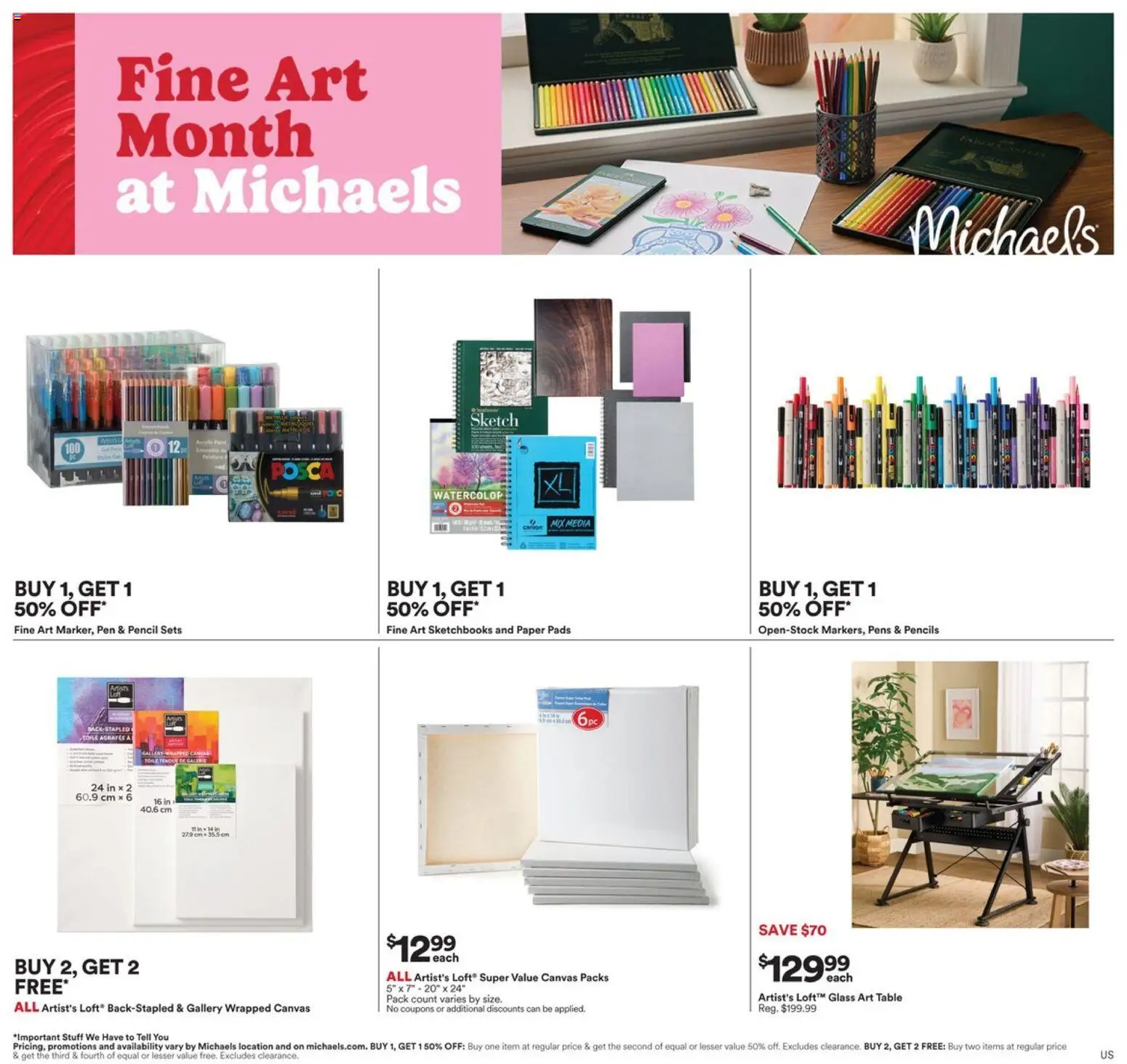 Michaels flyer valid from Aug 2, 2026 | Page: 2 | Products: Table