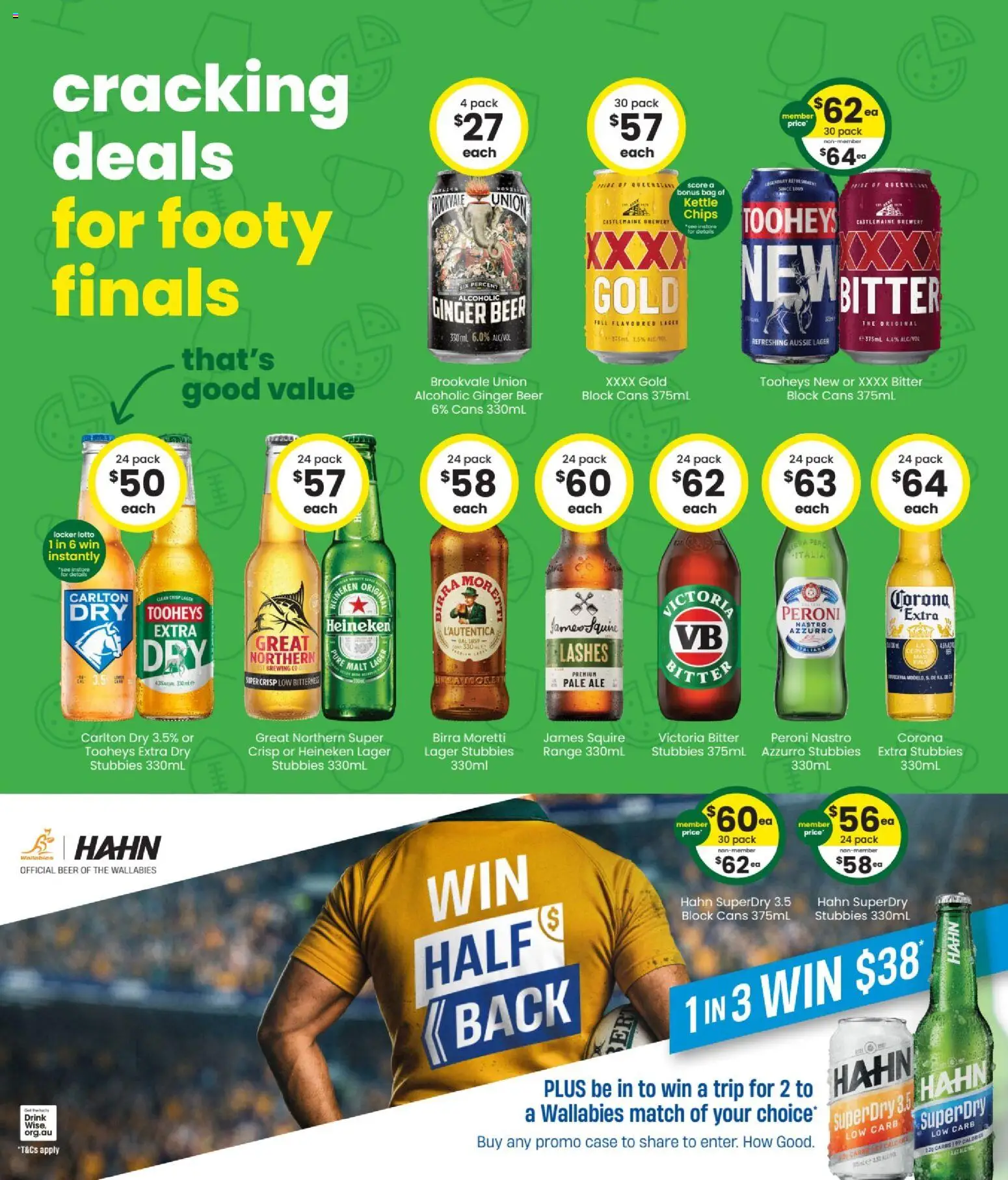 The Bottle-O catalogue - valid from 14/09/2026 | Page: 3 | Products: Heineken, Beer, Chips, Bag